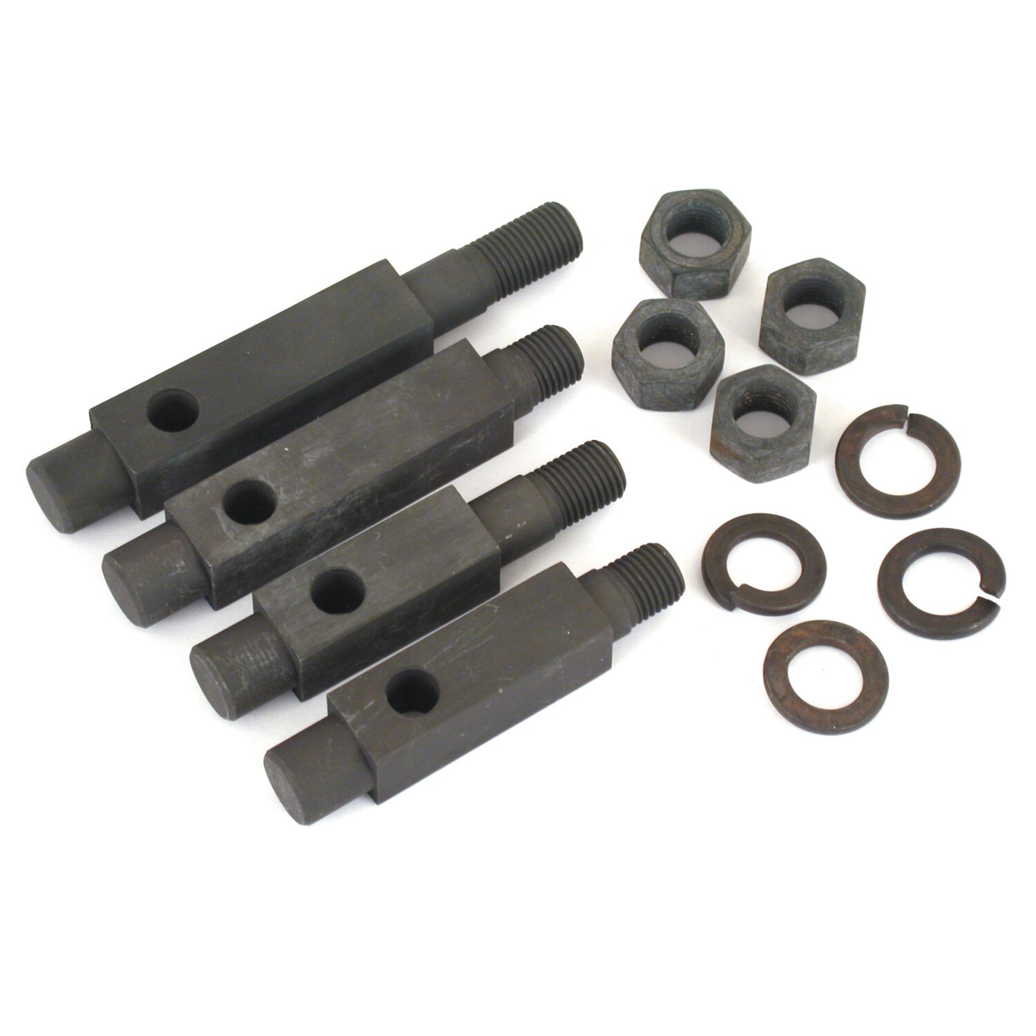 WL floorboard stud set, Black, Raw