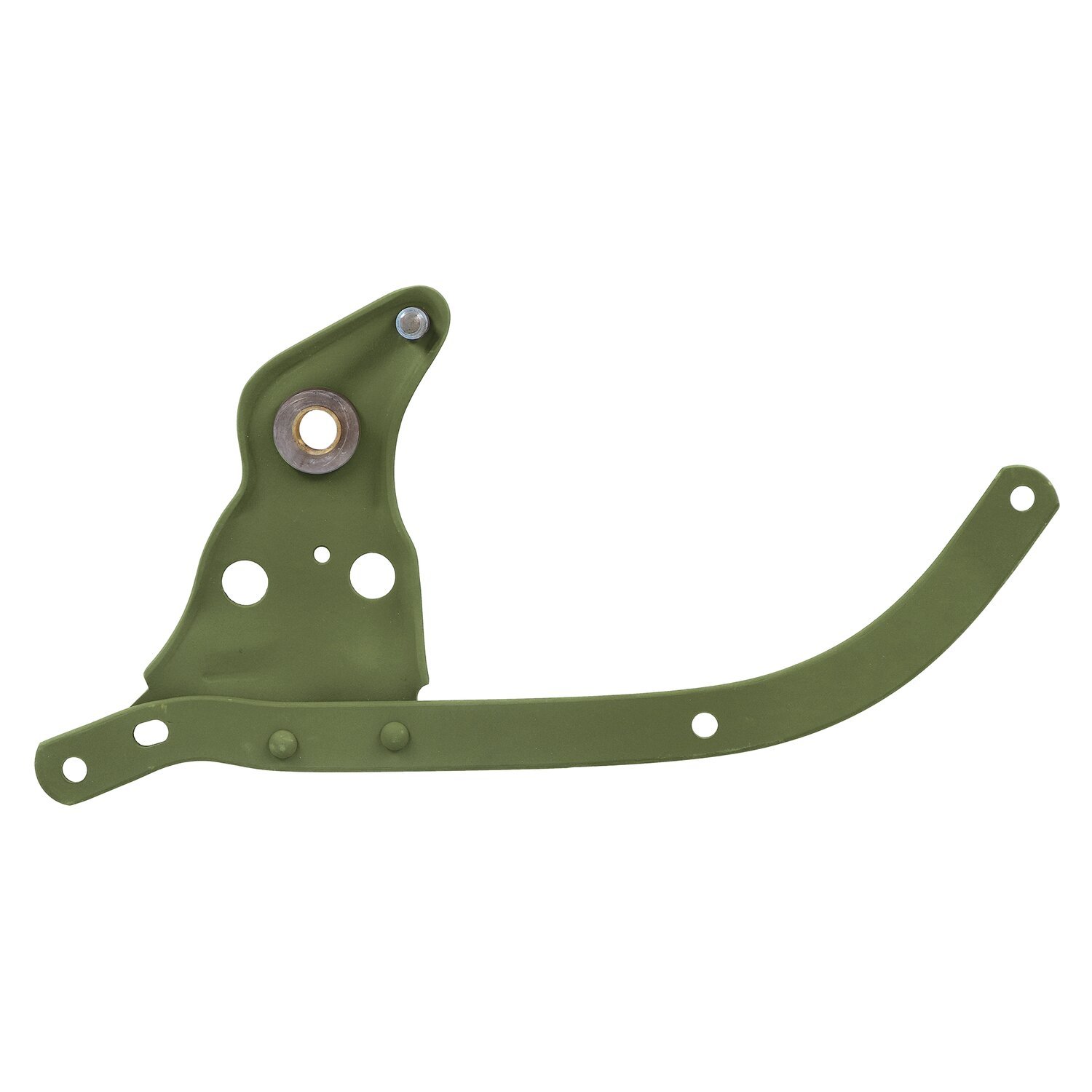 Side bar, floorboard. Left, Green