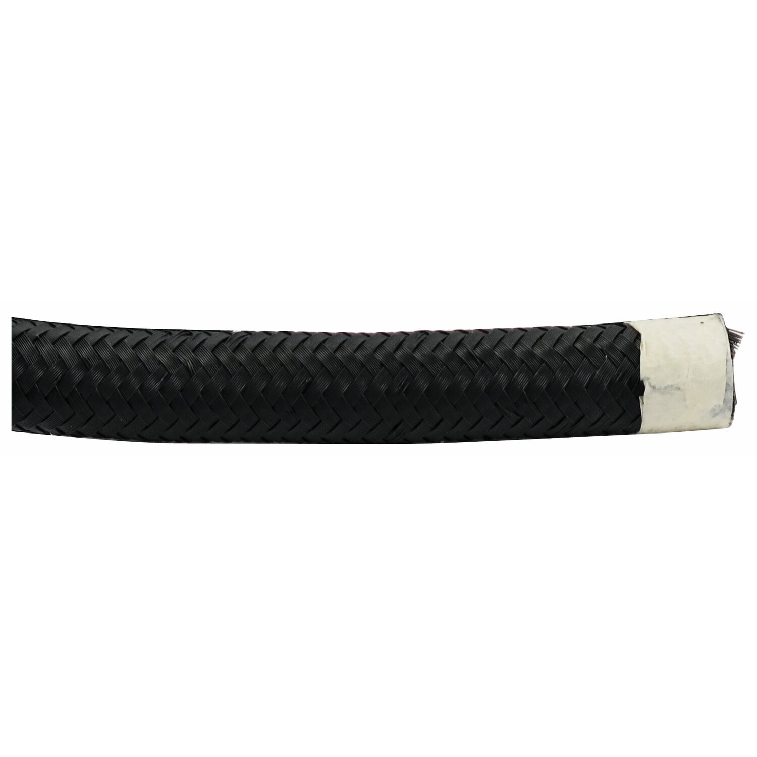 Braided hose 5/16" (8mm). Black nylon
