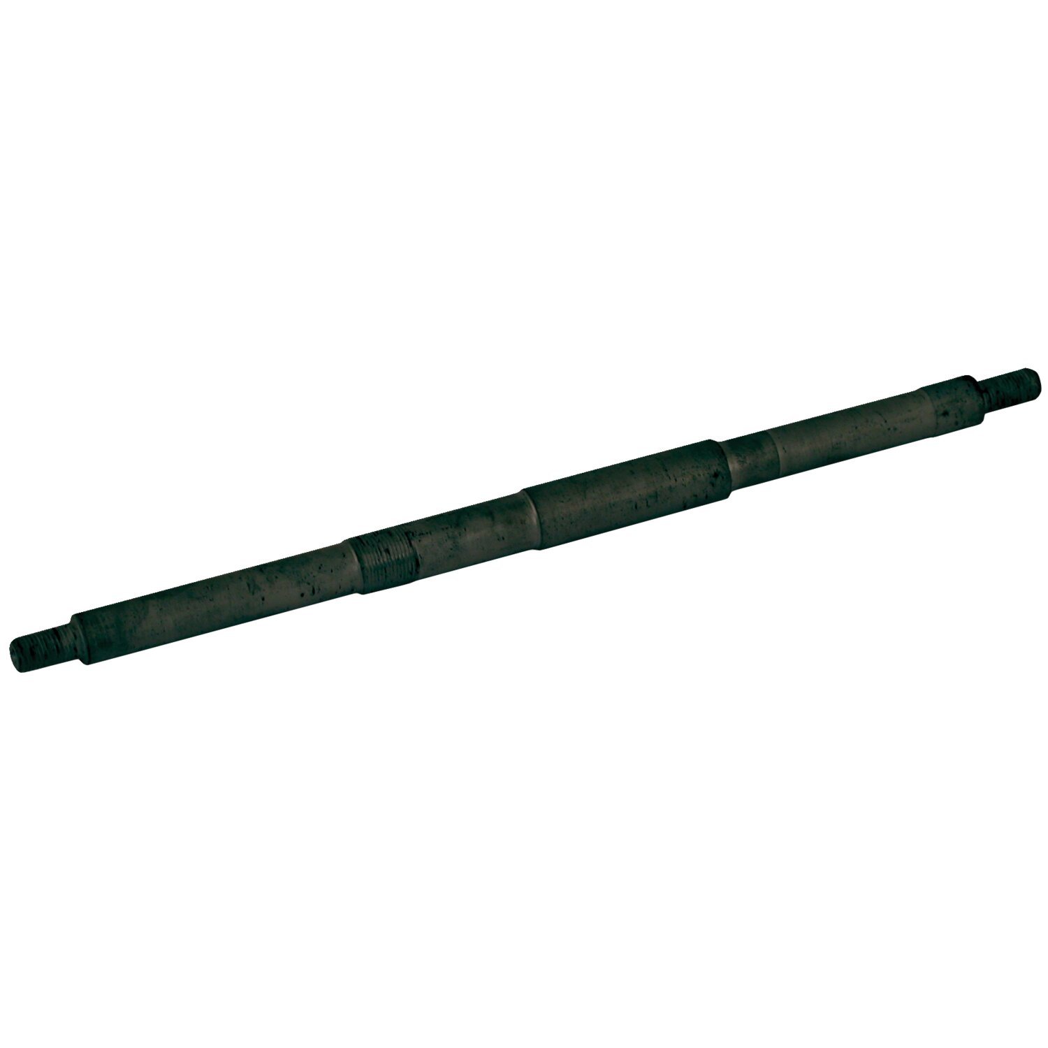 Support rod floorboard. Rear, Black, Matte