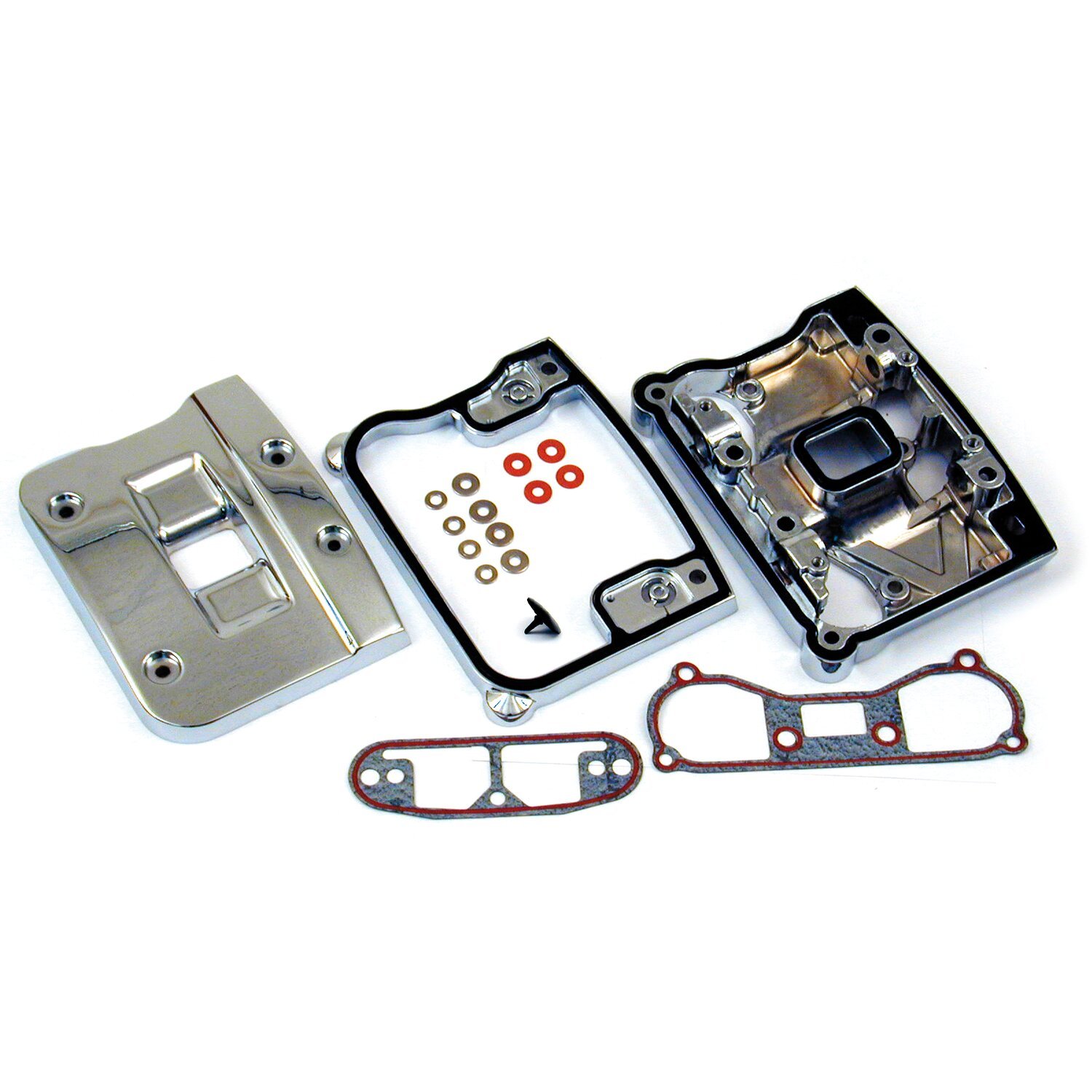 Evo B.T. rocker cover kit (1 cyl, Chrome