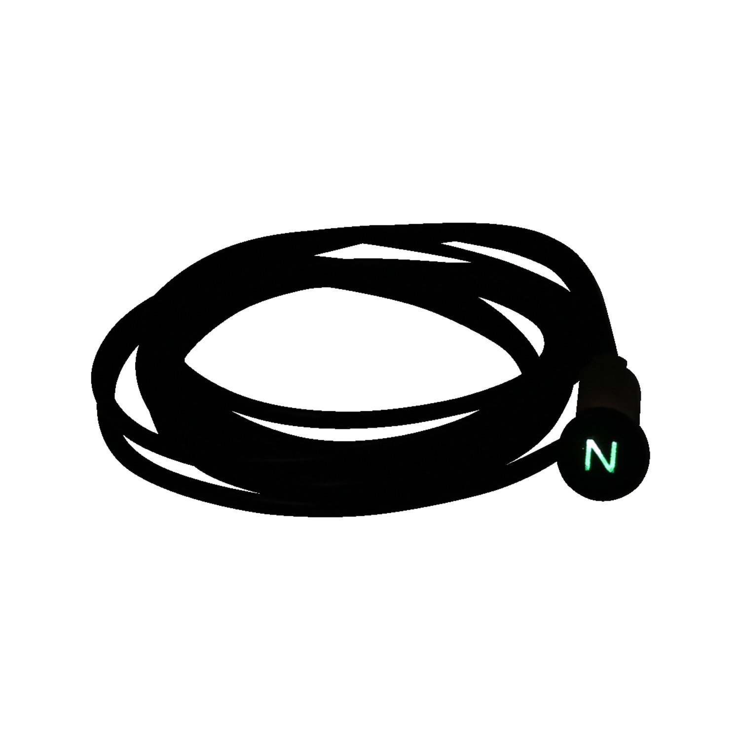 3/8 indicator light. Green, with 'n' neutral symbol