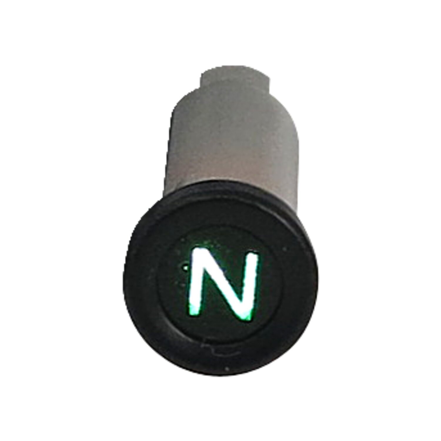 3/8 indicator light. Green, with 'n' neutral symbol