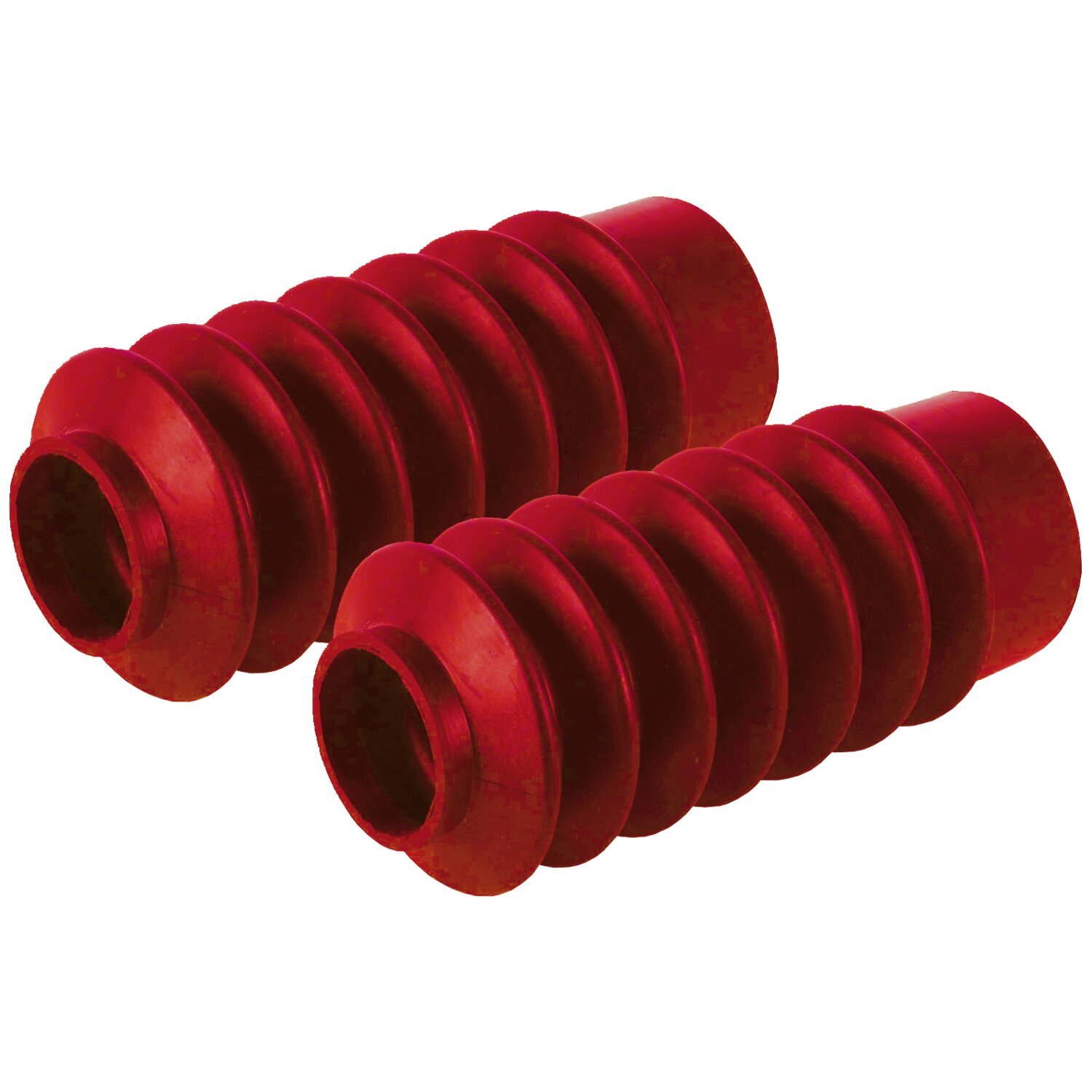 Bobber boots 39mm tubes, Red