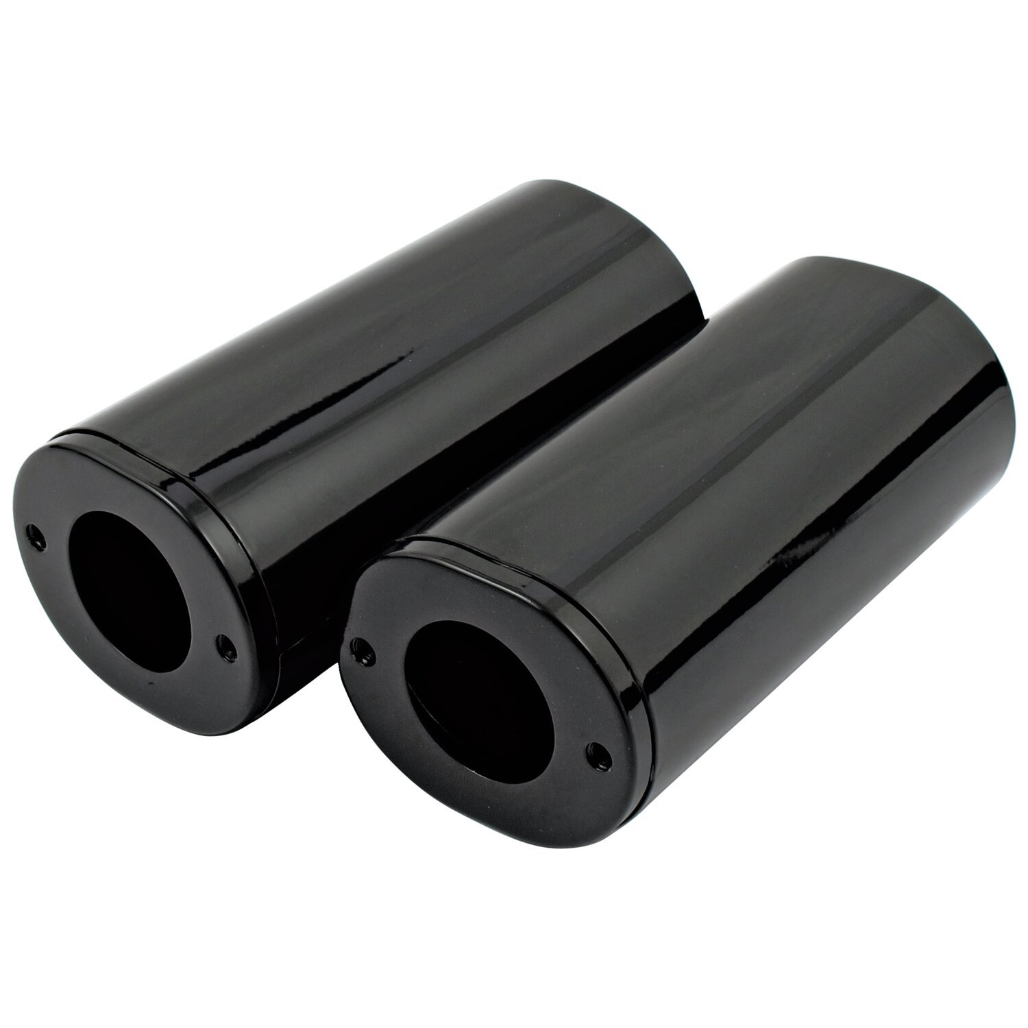 Upper fork slider covers, std length, Black