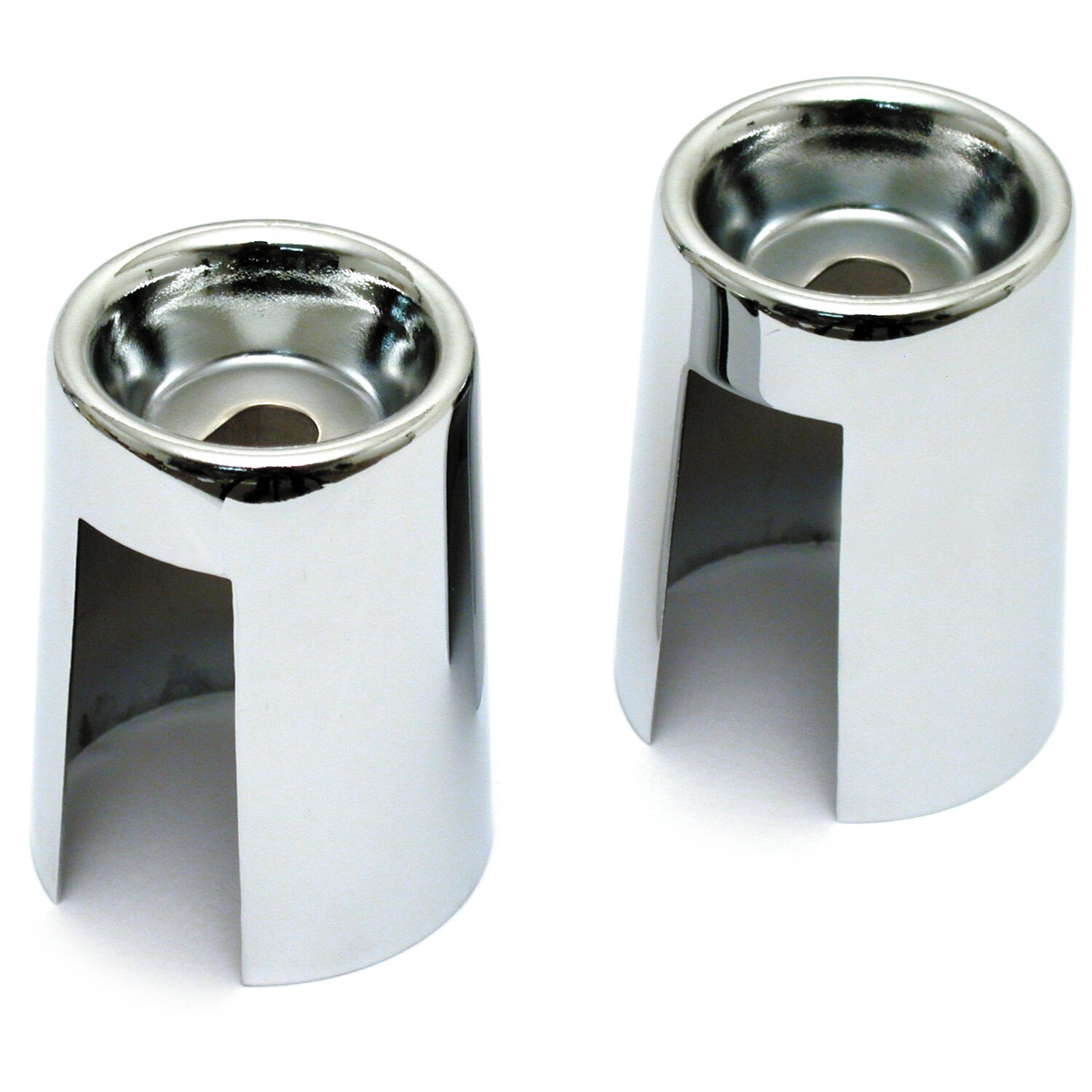 Shock stud cover kit. Chrome