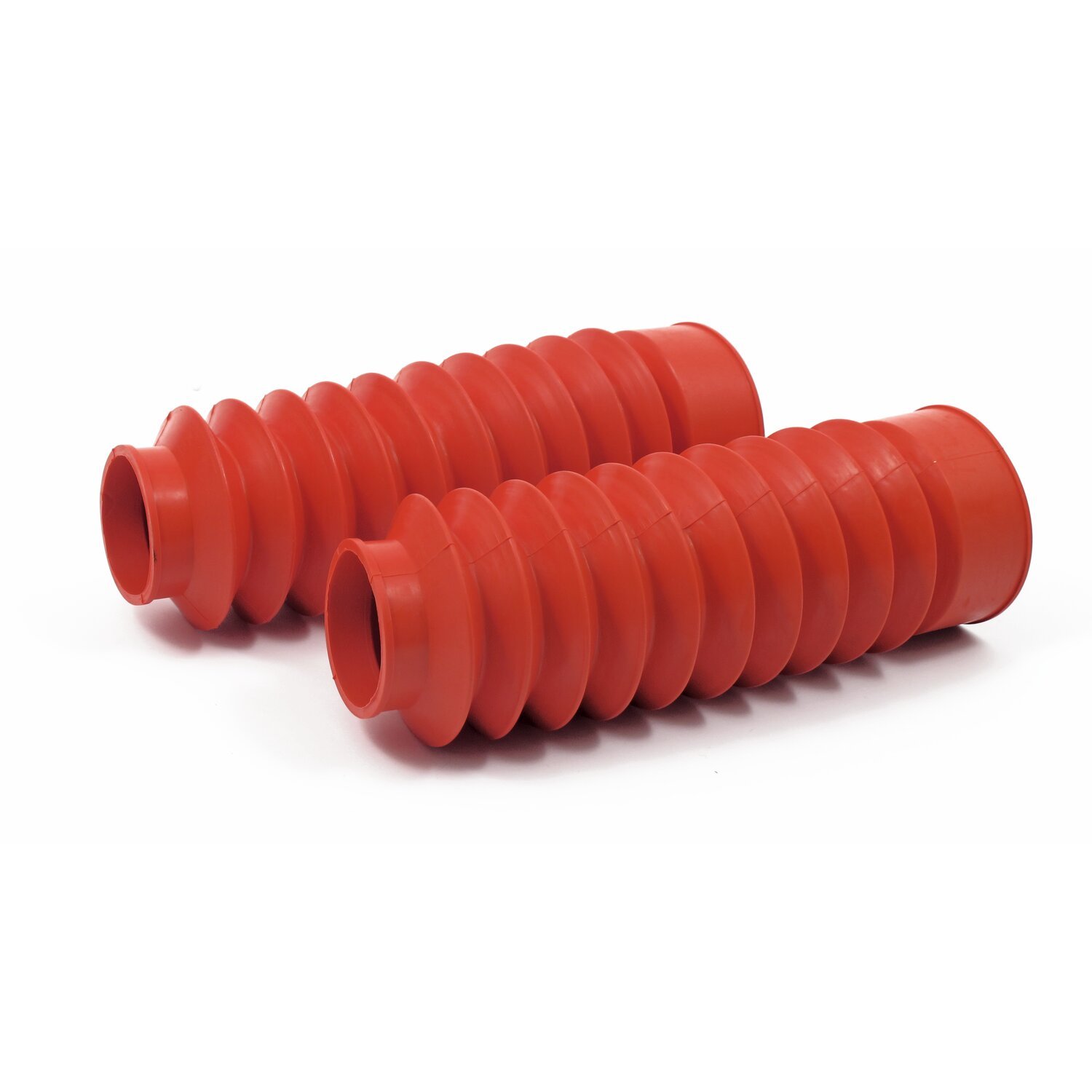 Bobber boots 49mm tubes, Red