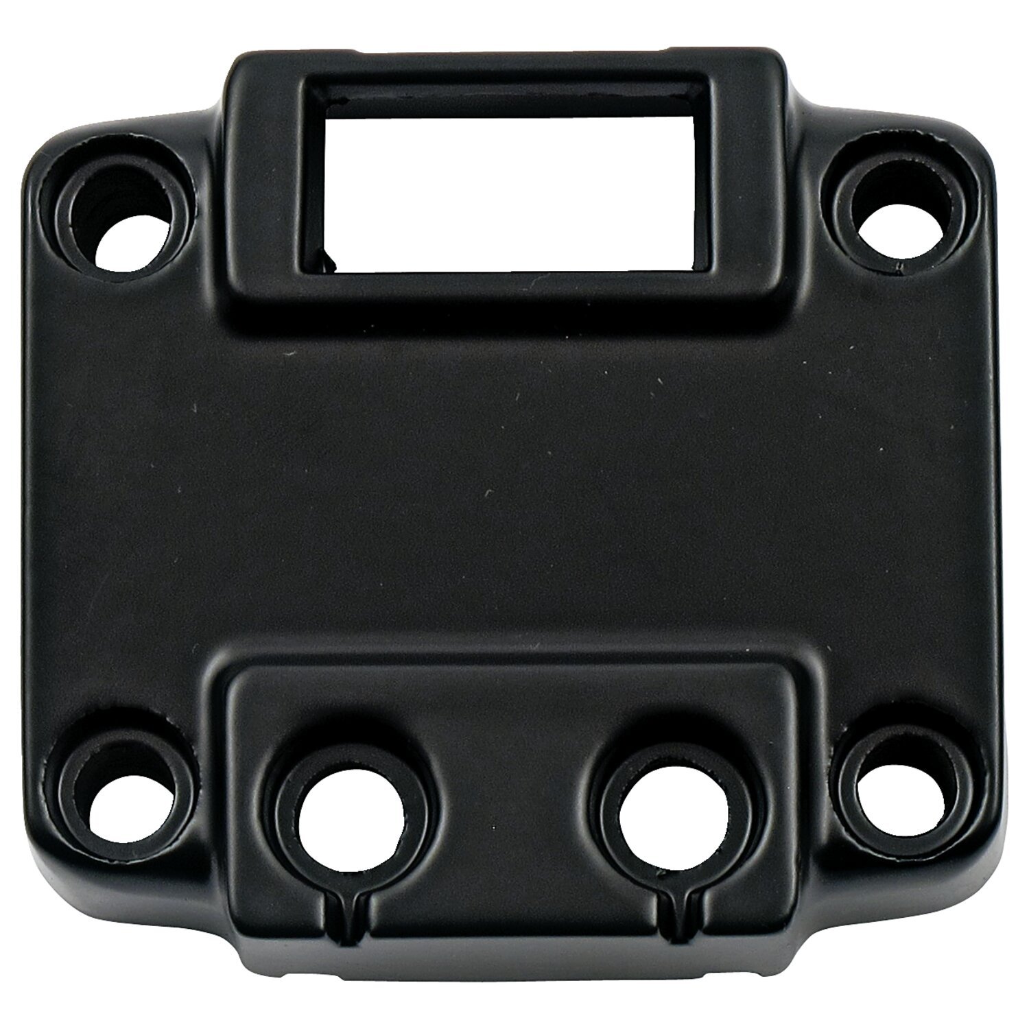 Handlebar switch housing,horizontal switch hole, Black