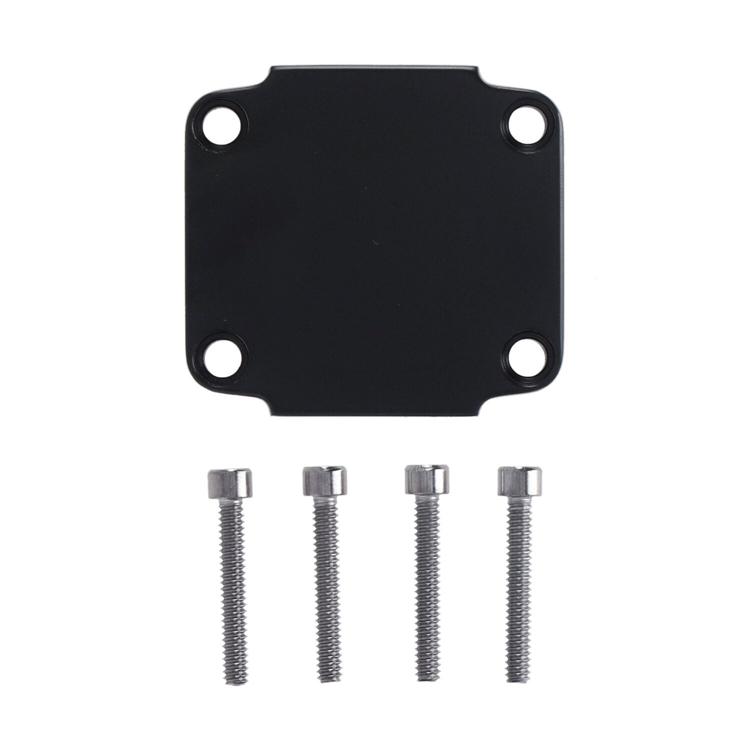 Handlebar switch housing,plain, Black