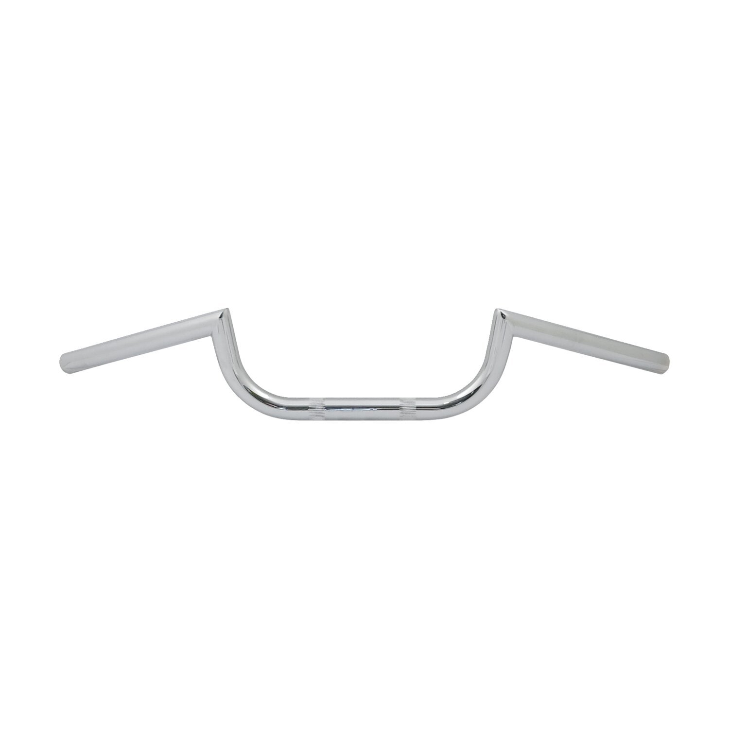 1" 'Ace' handlebar, Silver, Chrome