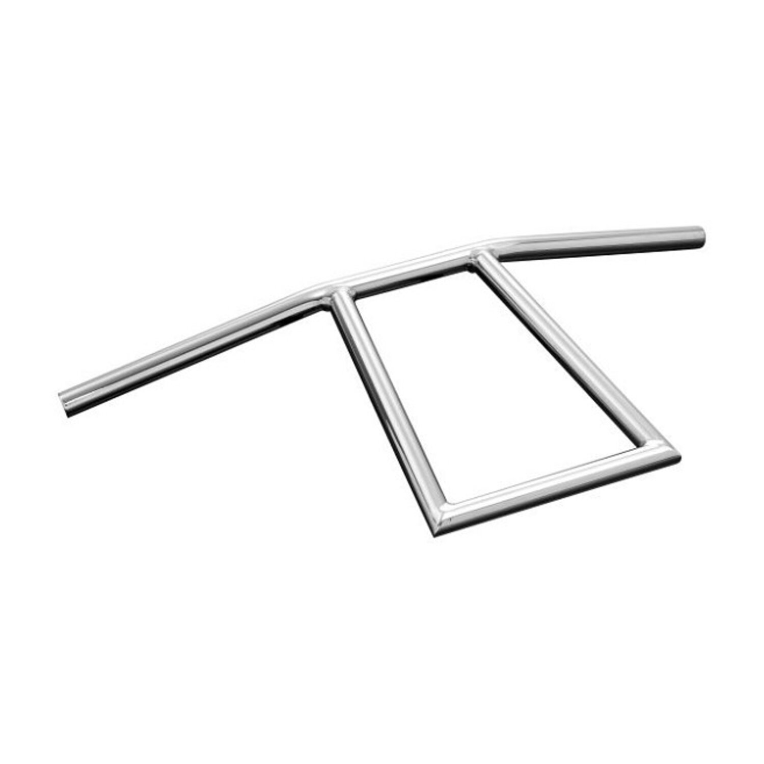 1" 'Old-Style' handlebar, Silver, Chrome