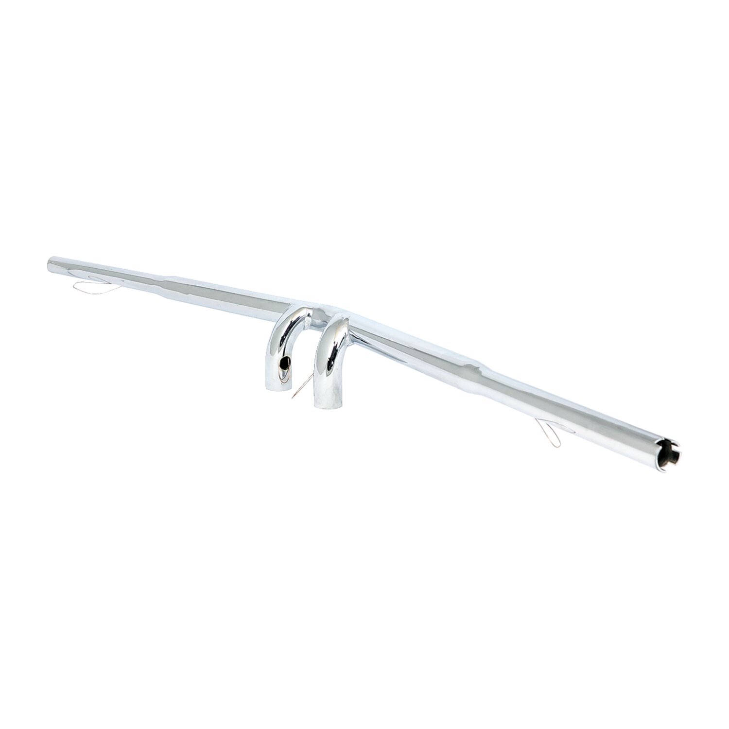 1-1/4" 'Back Off' handlebar, Silver, Chrome