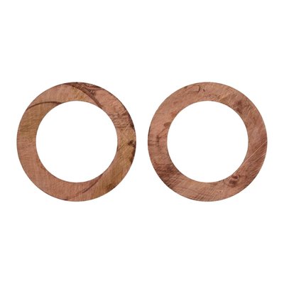 +.005 oversize. For use with aluminum retainers, fits between connecting rods and flywheels. 
OEM replacement reference none.