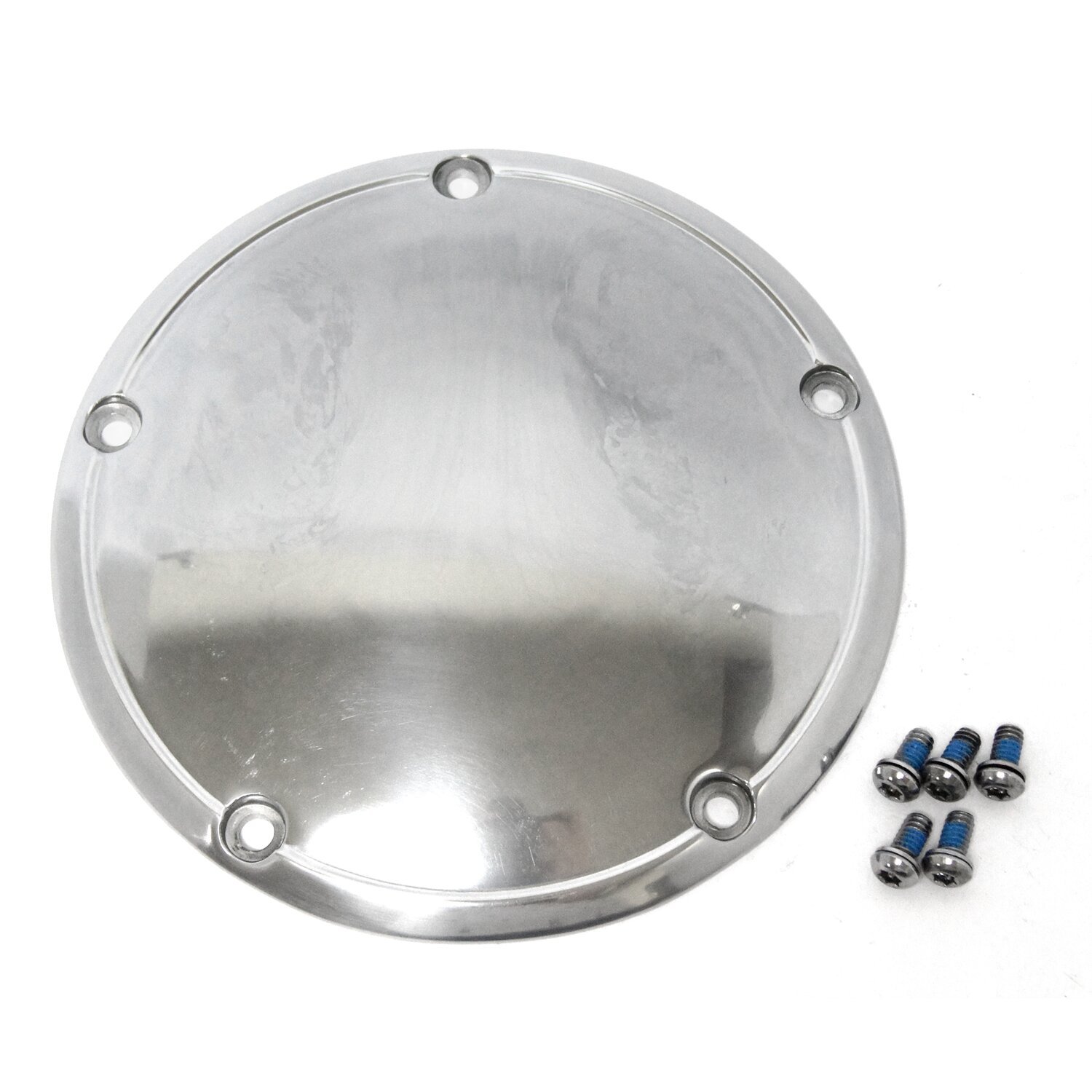 Derby cover, OEM style Domed, Polished