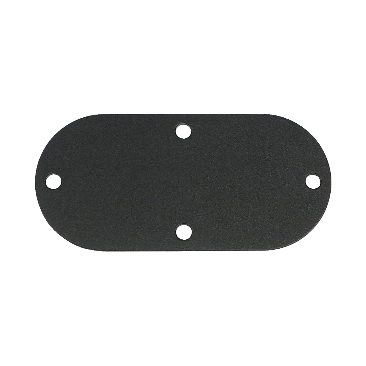 Inspection cover, Black, flat