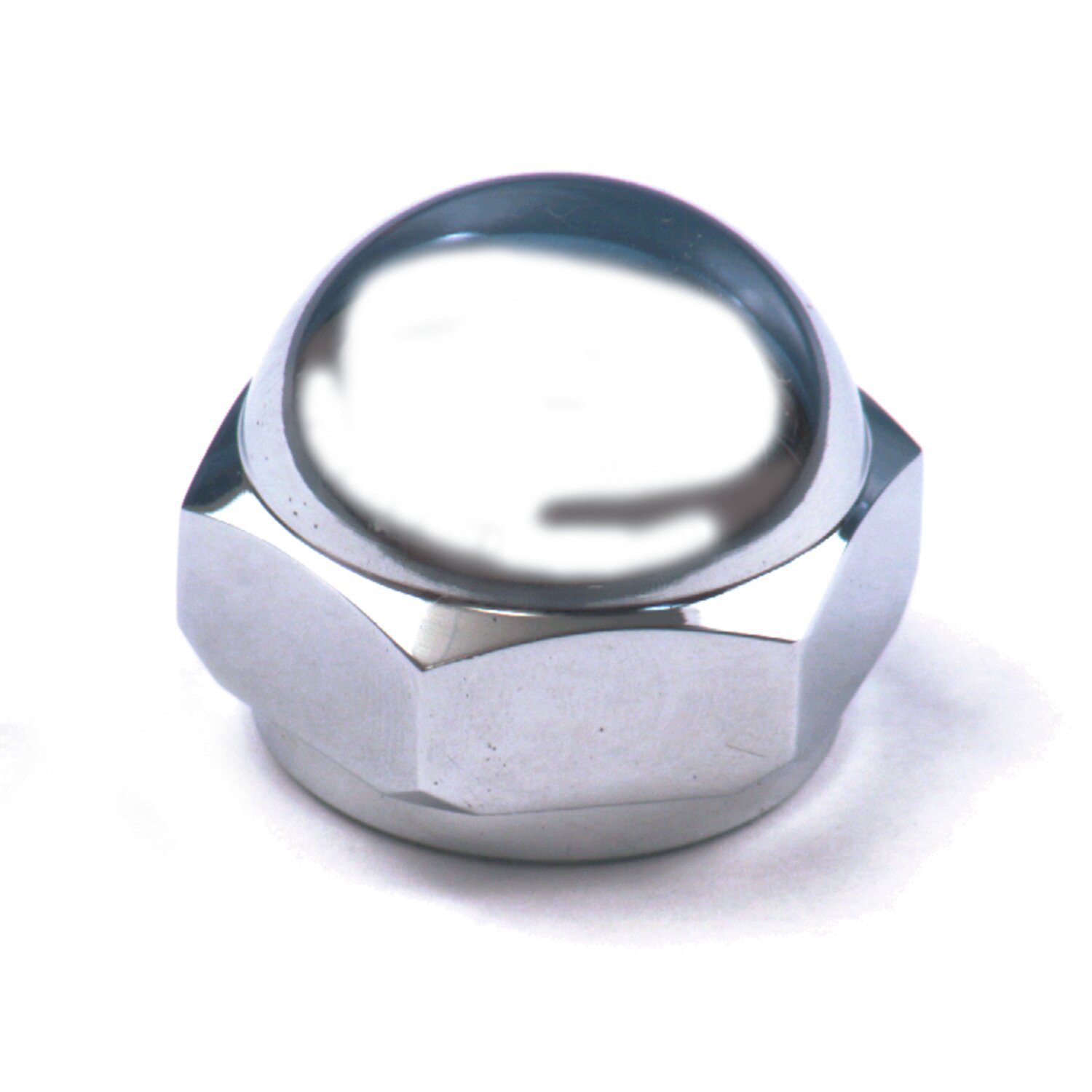 Stem nut, acorn, Chrome