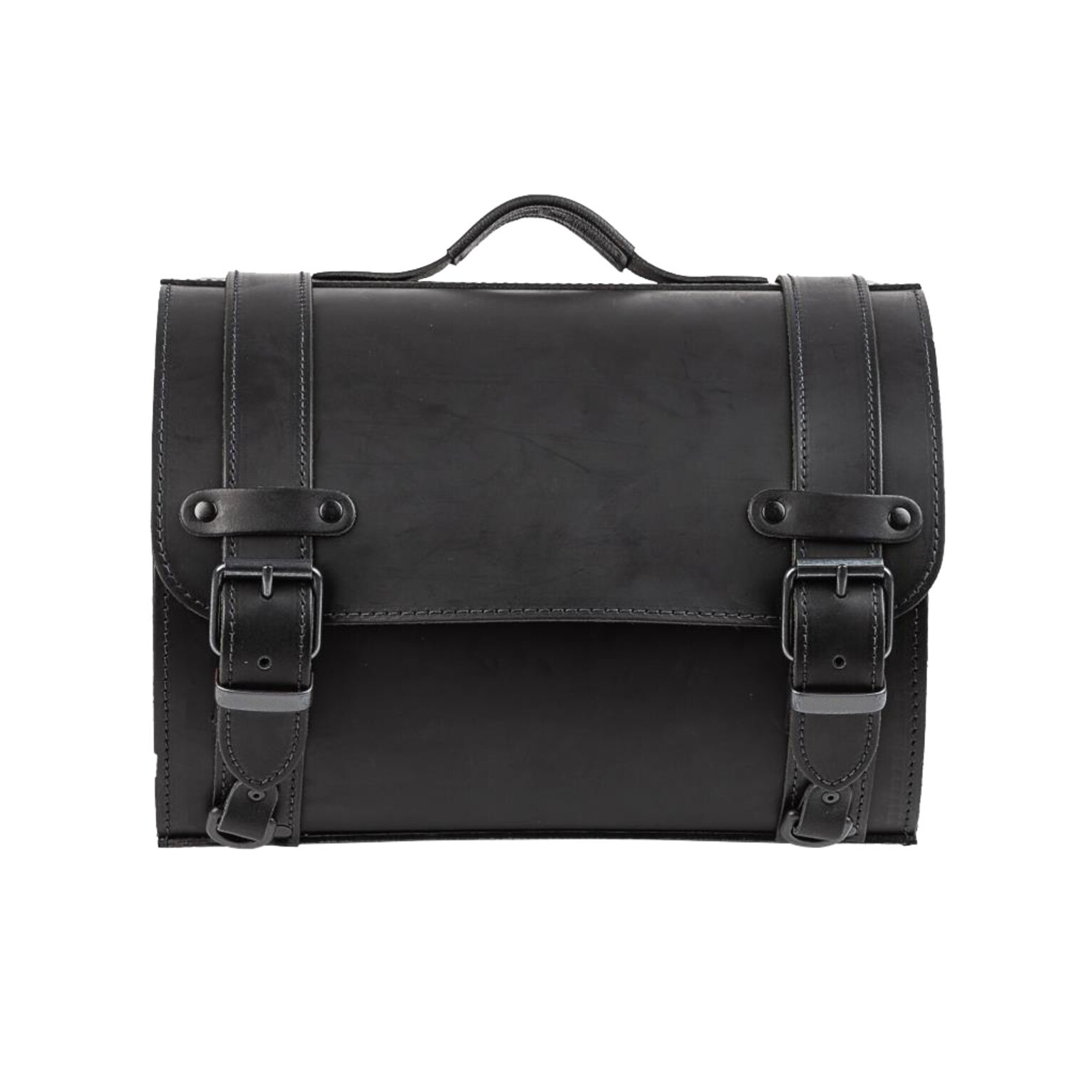 MCS, motorcycle leather suitcase. 26 liter