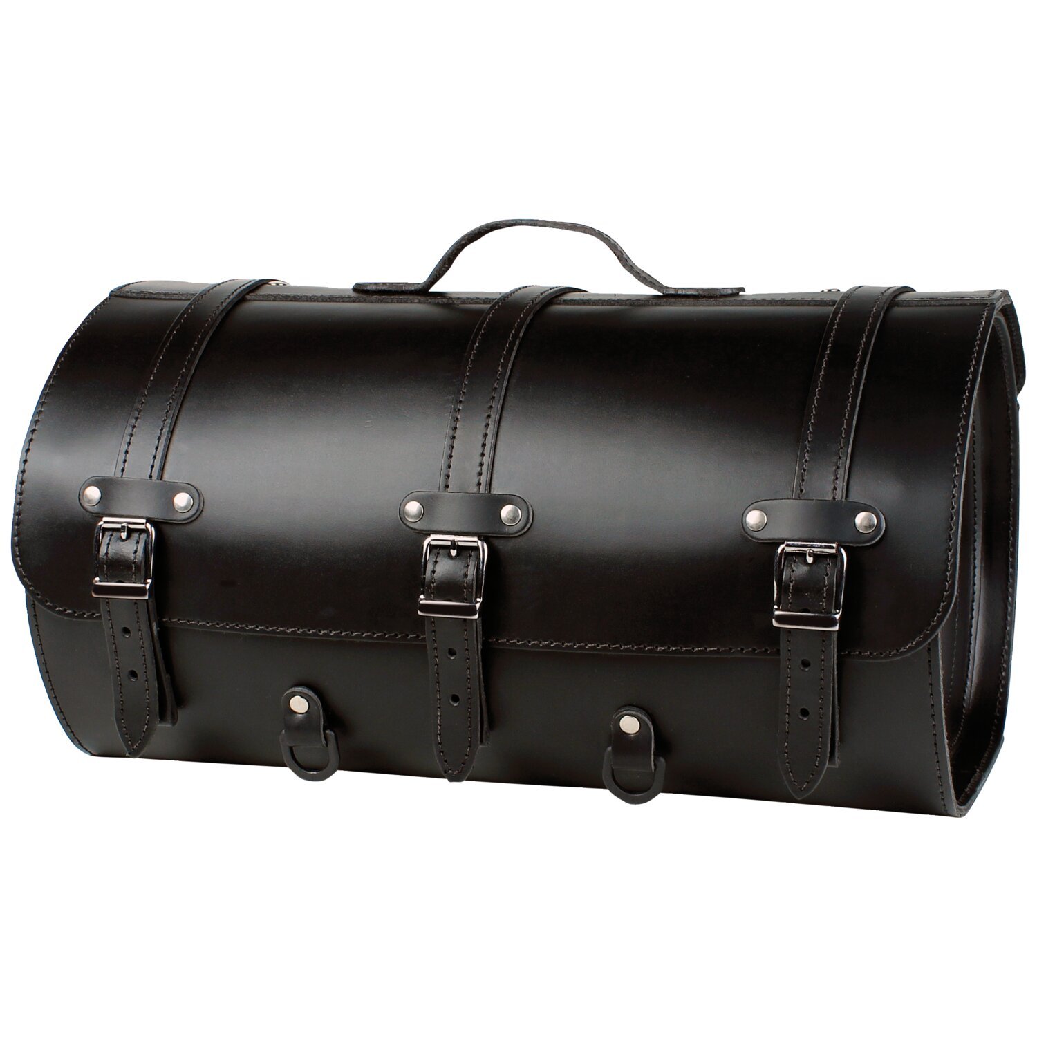 MCS, motorcycle leather suitcase. 37 liter