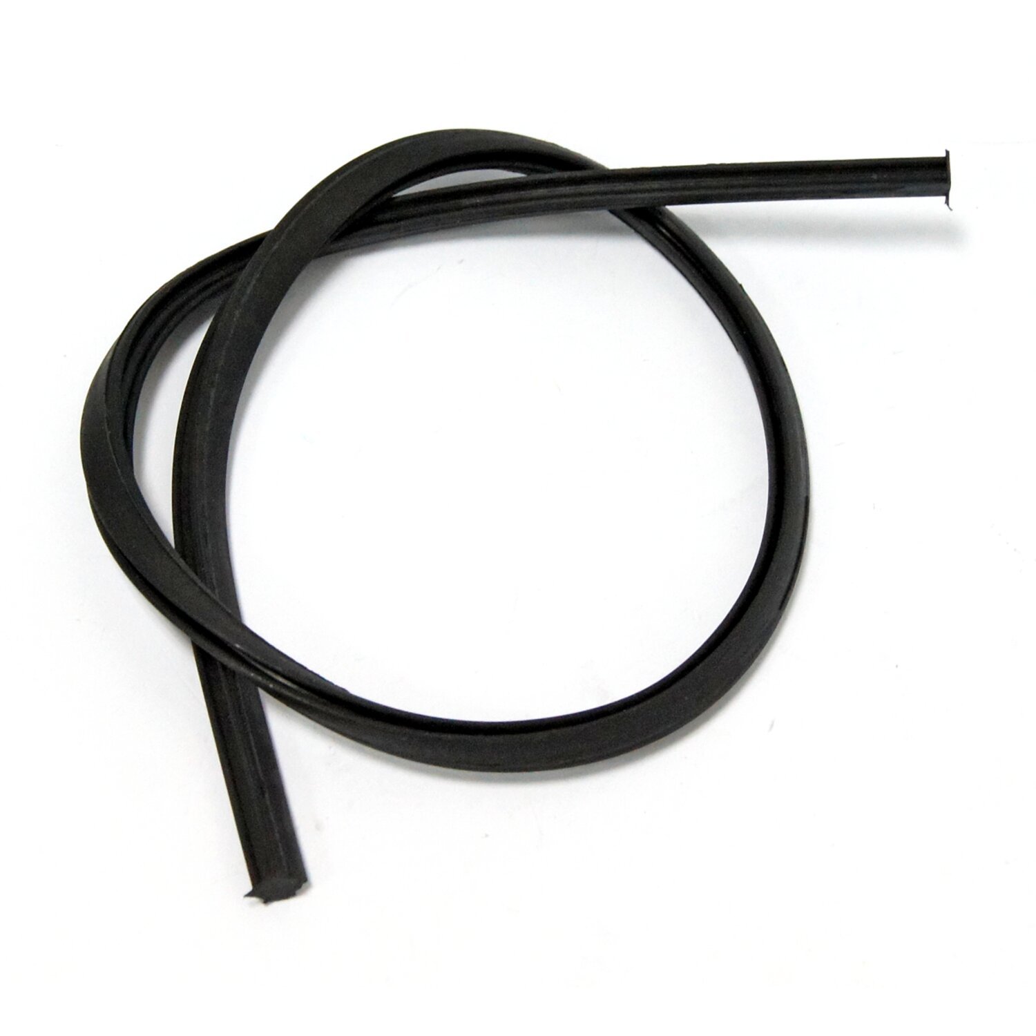 Dash cover trim rubber, Black