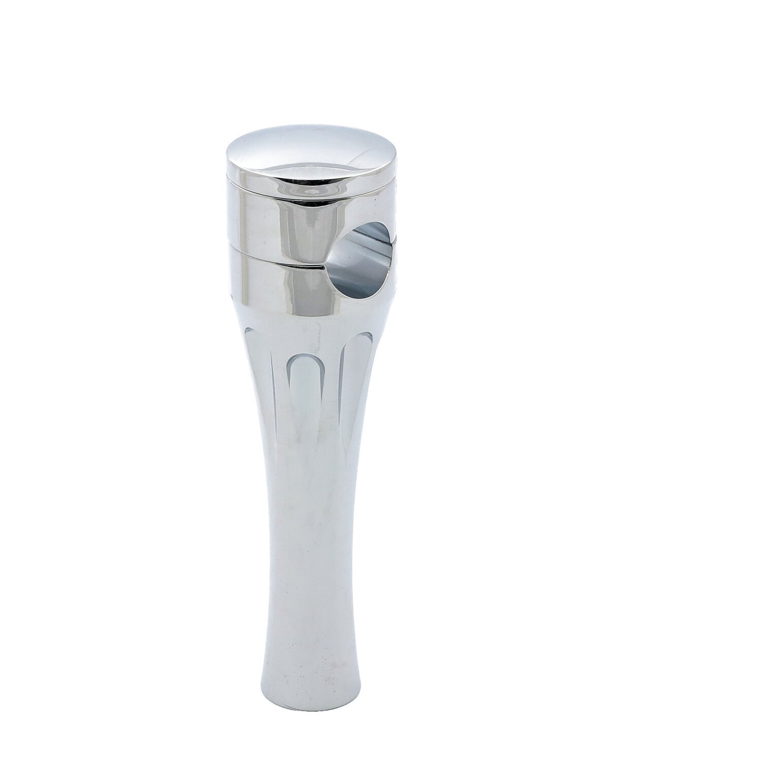 Talon aluminum riser kit, 6" rise, Silver, Chrome