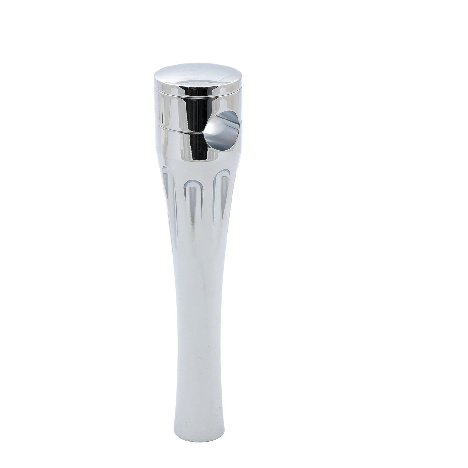 Talon aluminum riser kit, 8" rise, Silver, Chrome