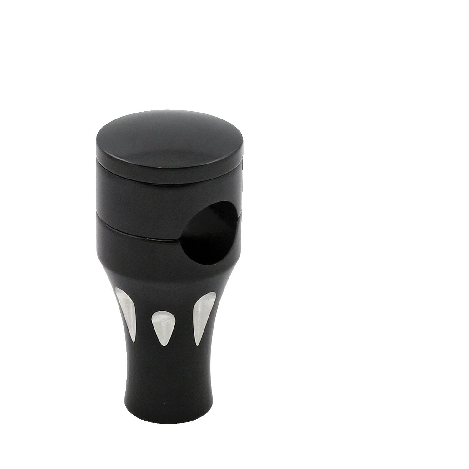 Talon aluminum riser kit, 3" rise. Black, Contrast Cut