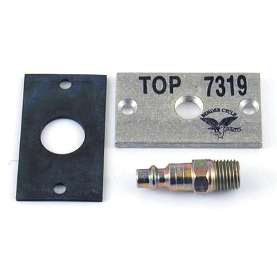 Front master cylinder; Dimensions: 63mm long x 37mm wide; 53mm cen-center mount holes