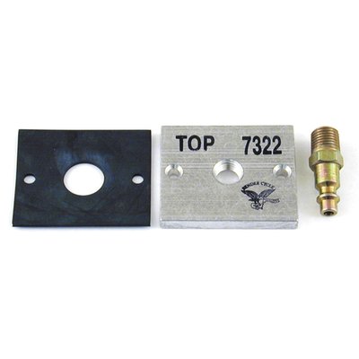 Front master cylinder; Dimensions: 64mm long x 54mm wide; 51mm center-center mount holes