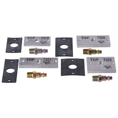 Complete brake bleeder air kit assembly, with all 4 kits; Incl. 515922, 515923, 515924 and 515926 bleeder air kits
