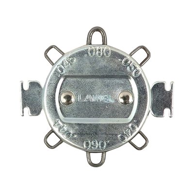 Used to set correct spark plug gap with the built-in electrode gapping tools. The round wire allows correct gap measurements from all angles. 
For electronic ignitions
Measures .040 to .080" (1.02mm to 2.03mm)