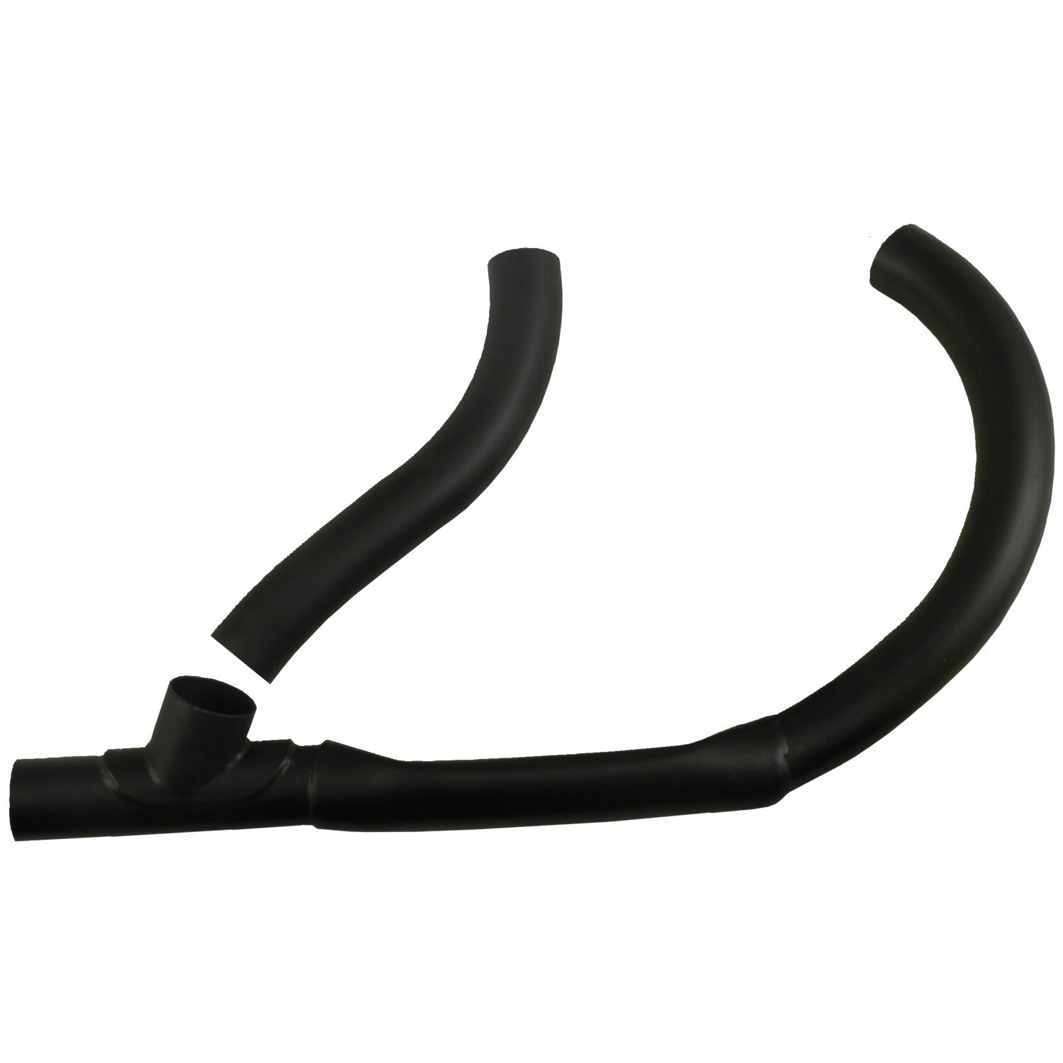 WLA 2-1 replica head pipe set, Black