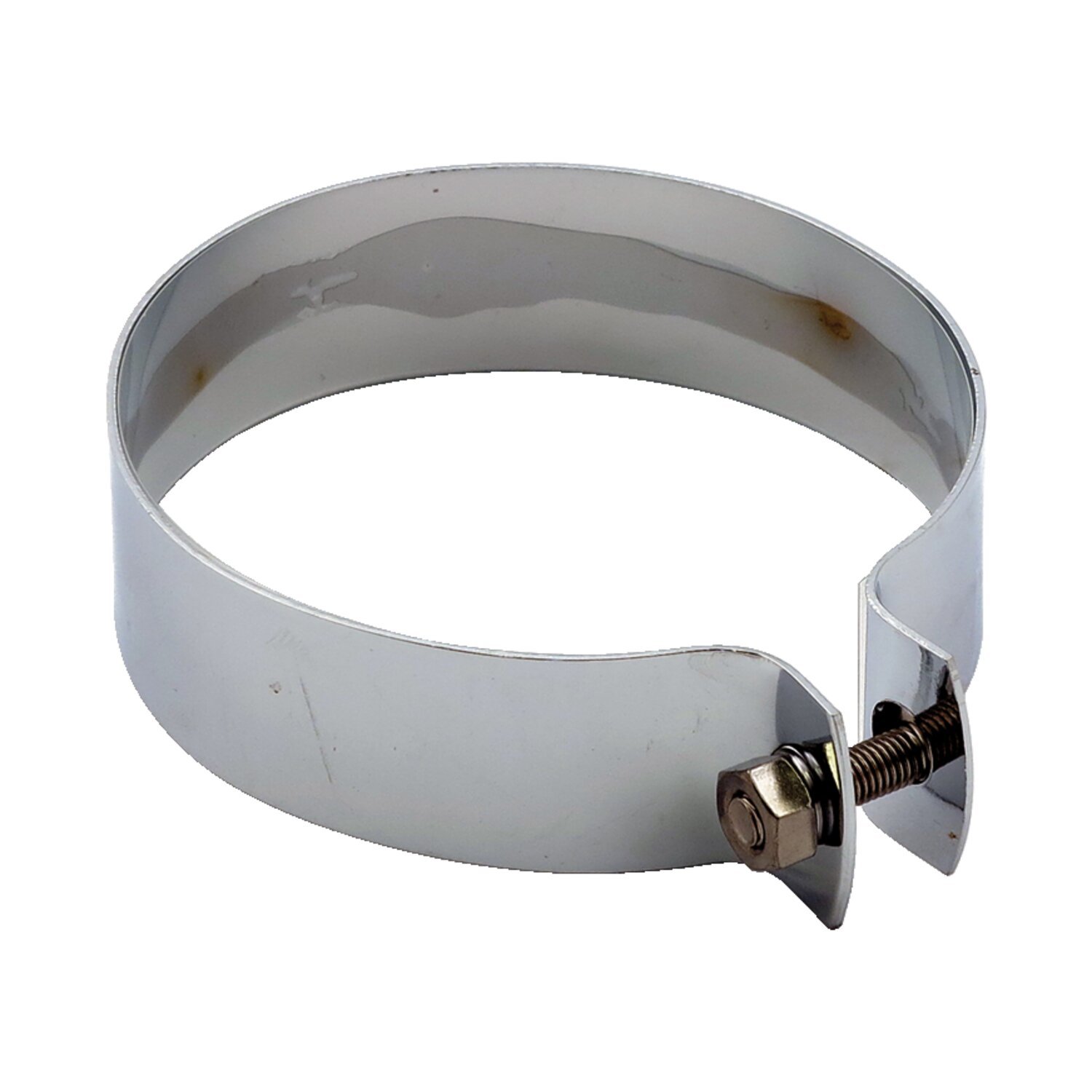 Strap, generator brush cover, Chrome