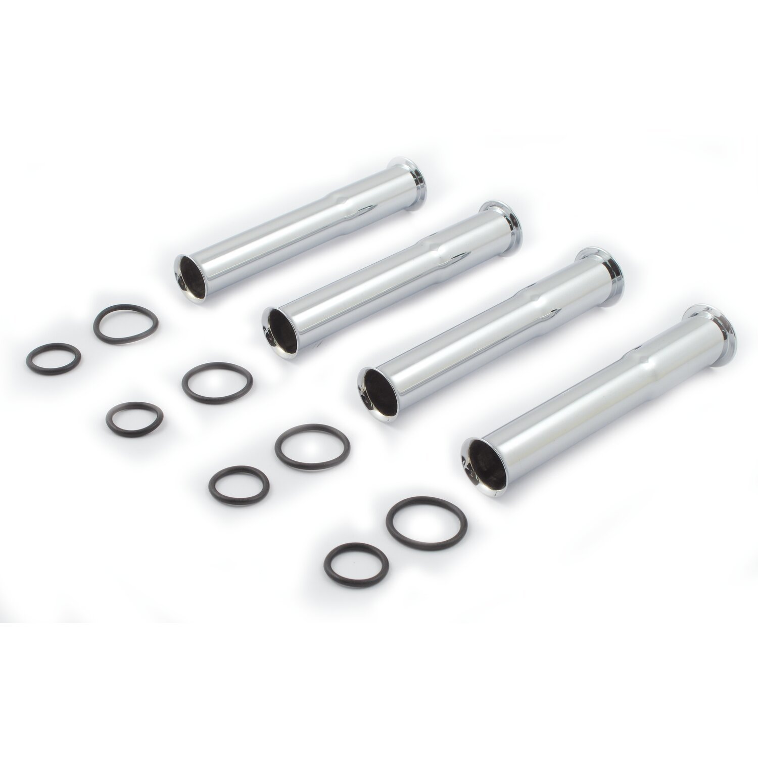 Lower pushrod cover kit. L79-84, Chrome