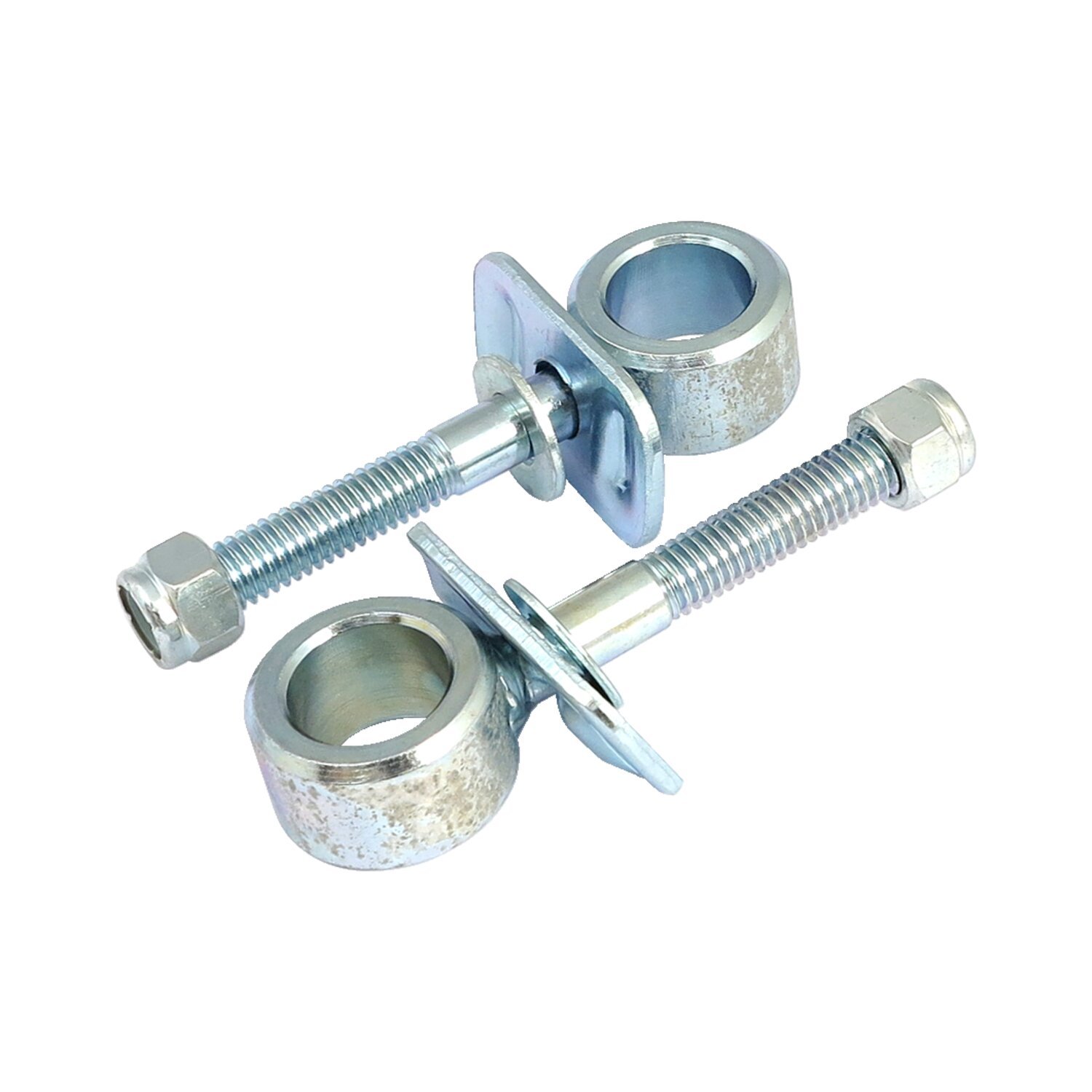 Axle adjuster & cap kit, Zinc