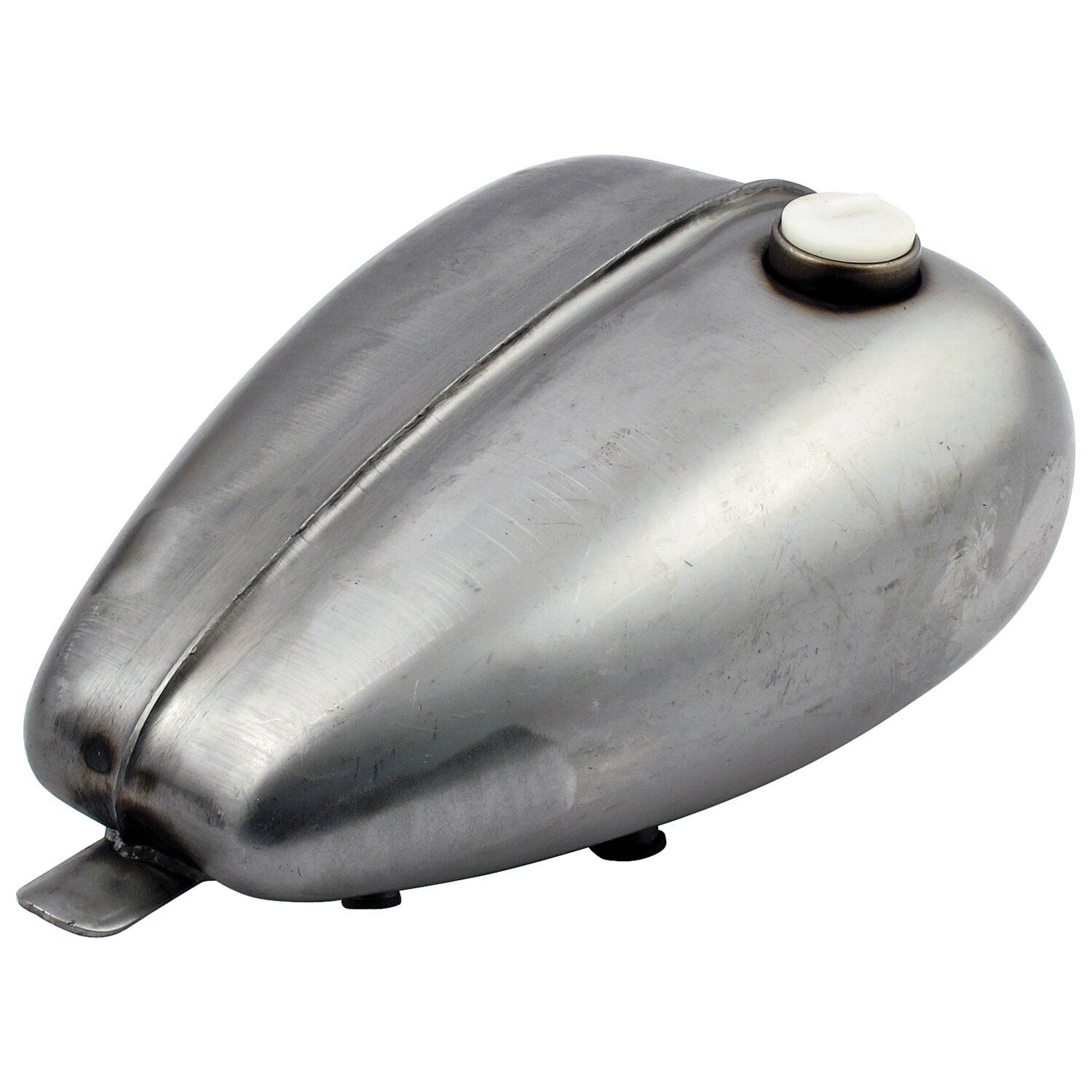 3.3 gallon Mustang ribbed gas tank, for pre-83 gas caps