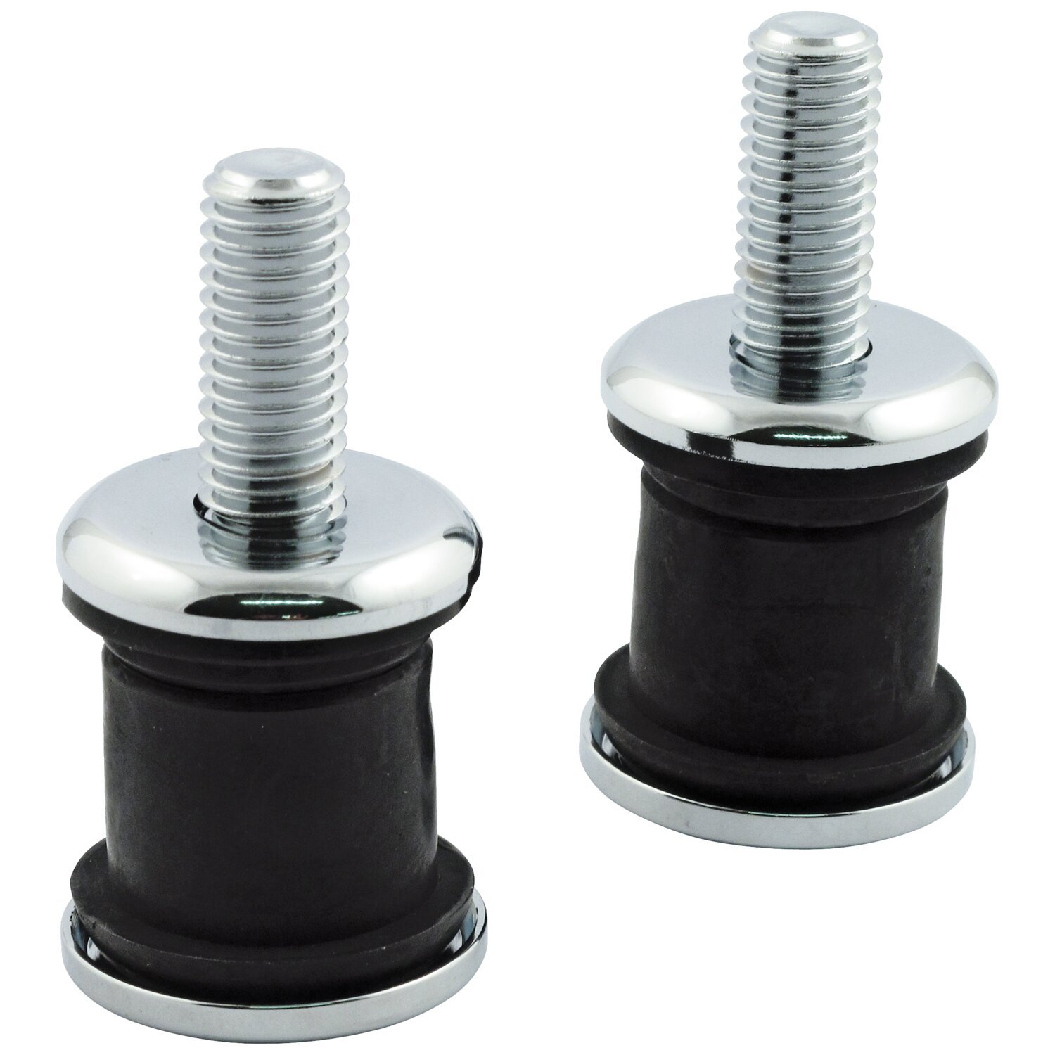 Recessed handlebar damper kit, Chrome