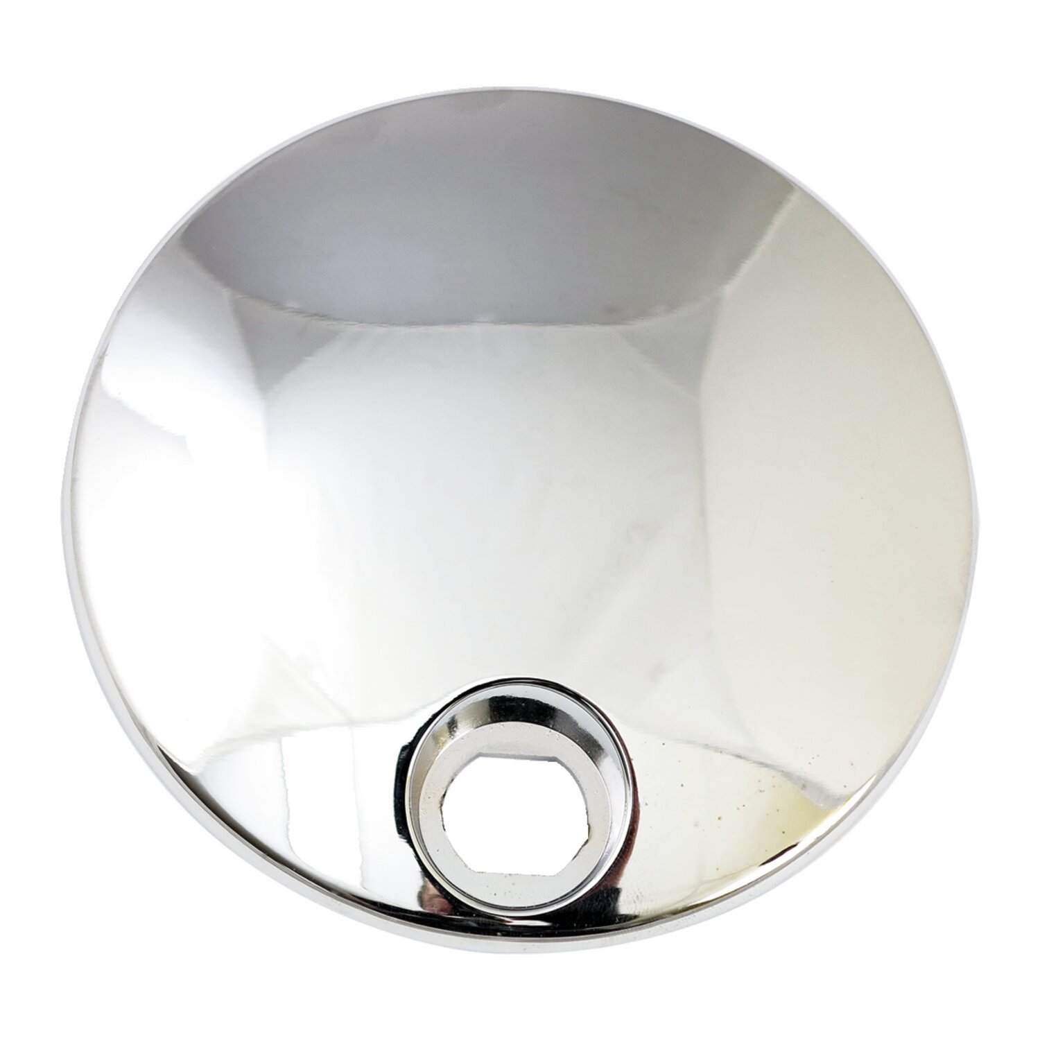 Fuel tank console doors, Chrome