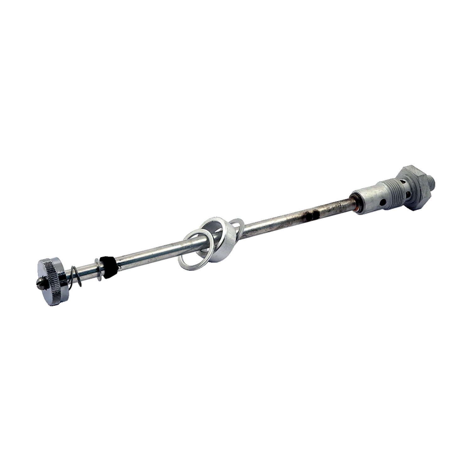 Early style gas valve set. Chrome knob