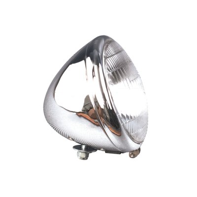 Reproduction headlamp for restauration purposes. No ECE approval. OEM replacement reference 4901-35C.