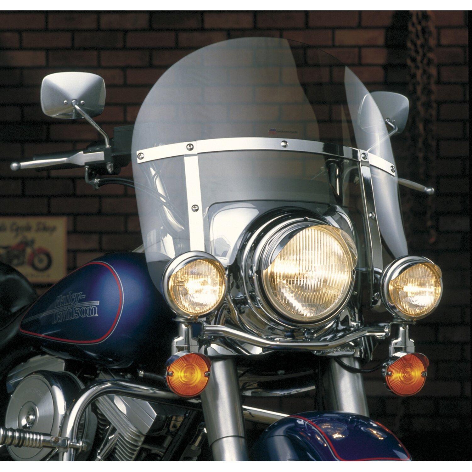 NC Chopped Heavy Duty™ Windshield, clear