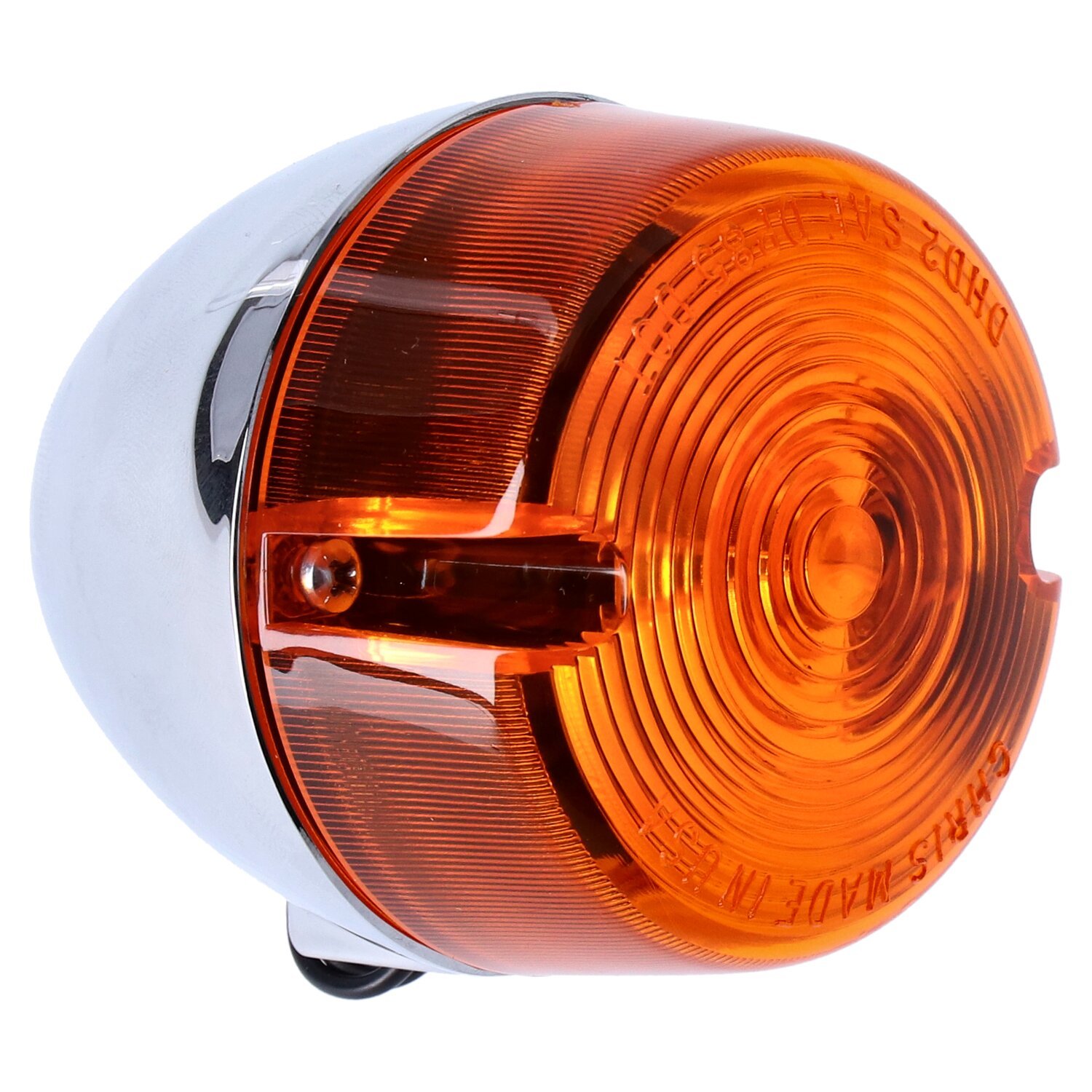 Chris Products, 3" 86-99 FX, XL style turn signal kit, Chrome