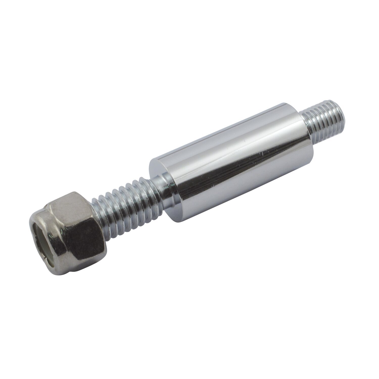 Rear turn signal mount studs, 1/2" shorter, Chrome