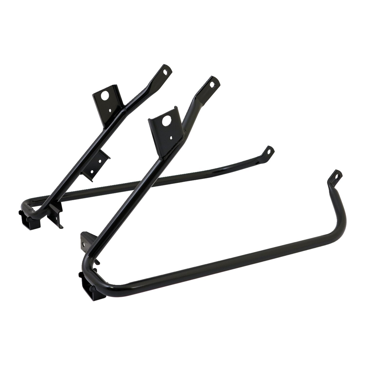 Saddlebag support bracket set