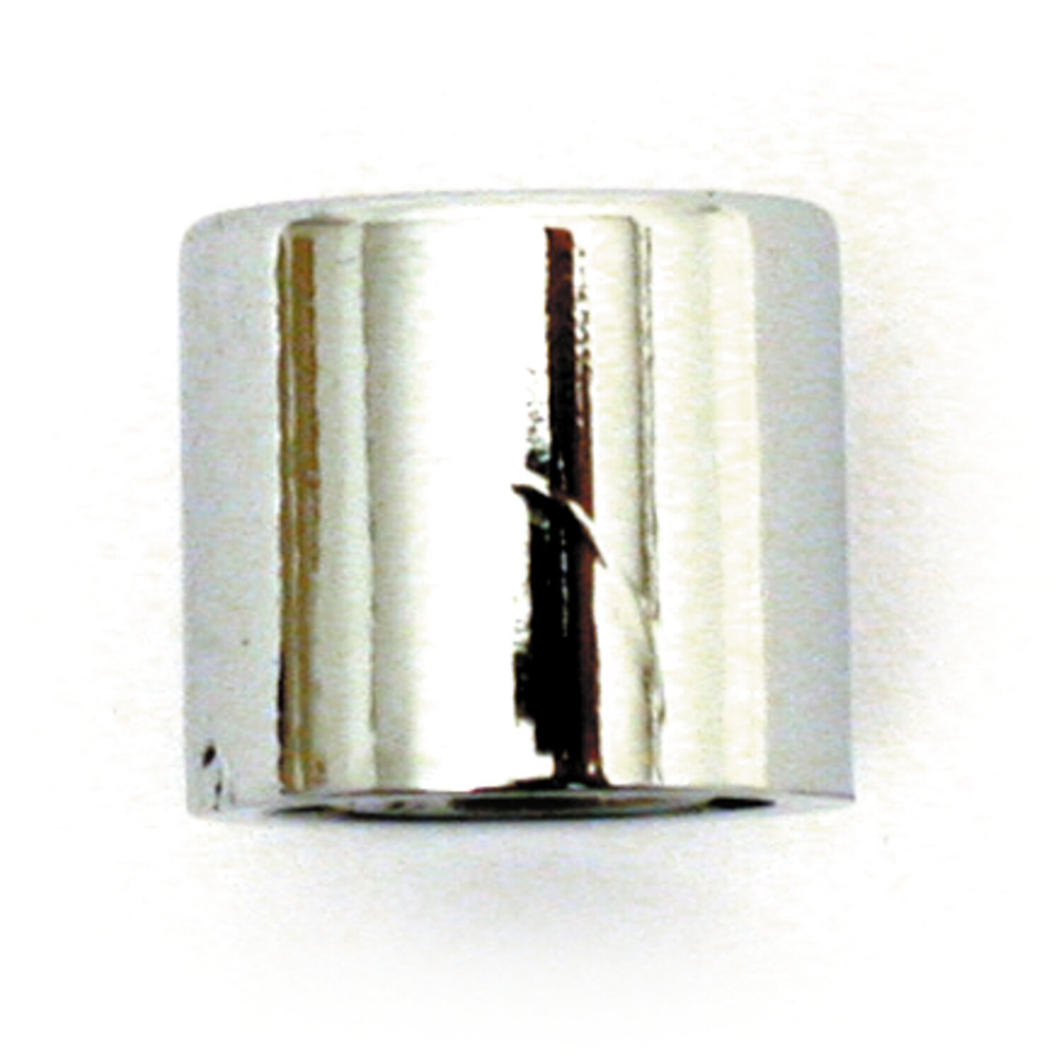 Button cap handlebar switch, long, Chrome