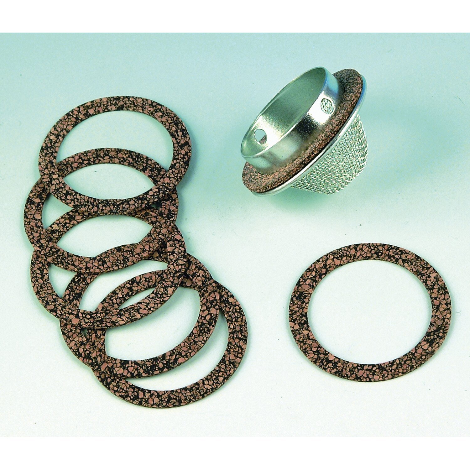 James, gasket wire/oil strainer. Cork