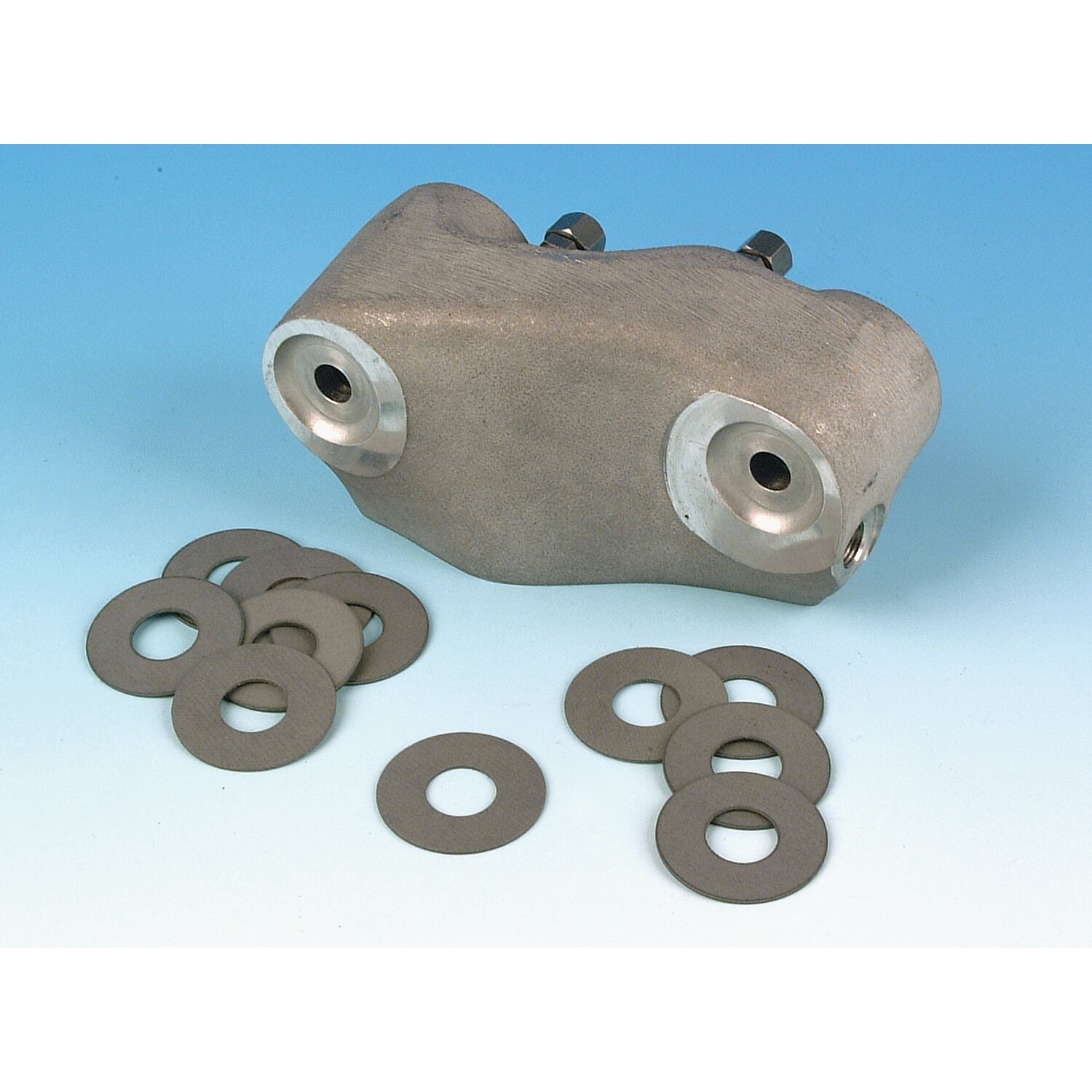 James, valve guide gasket. .045" paper/steel core
