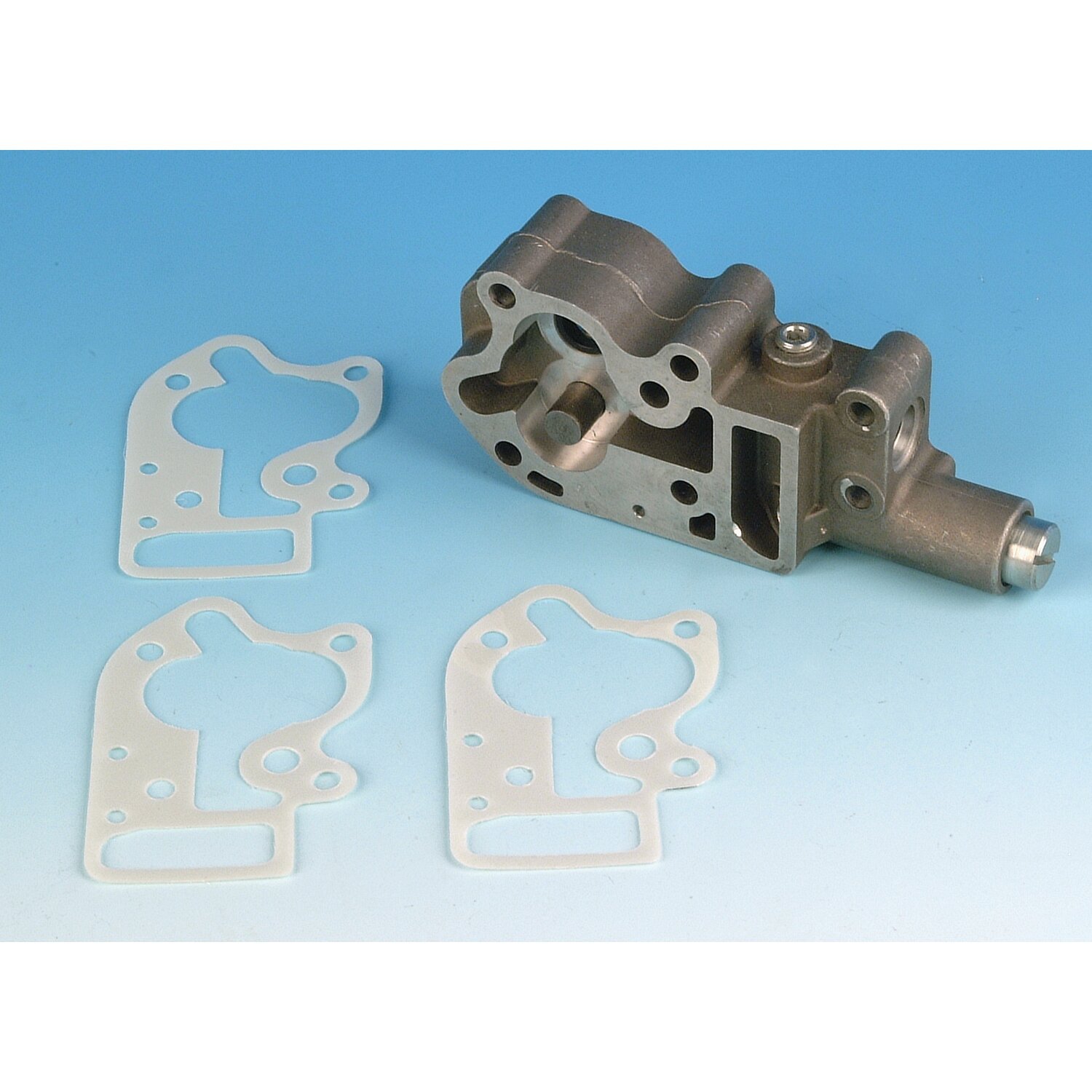 James, oil pump body to cover gasket. Mylar