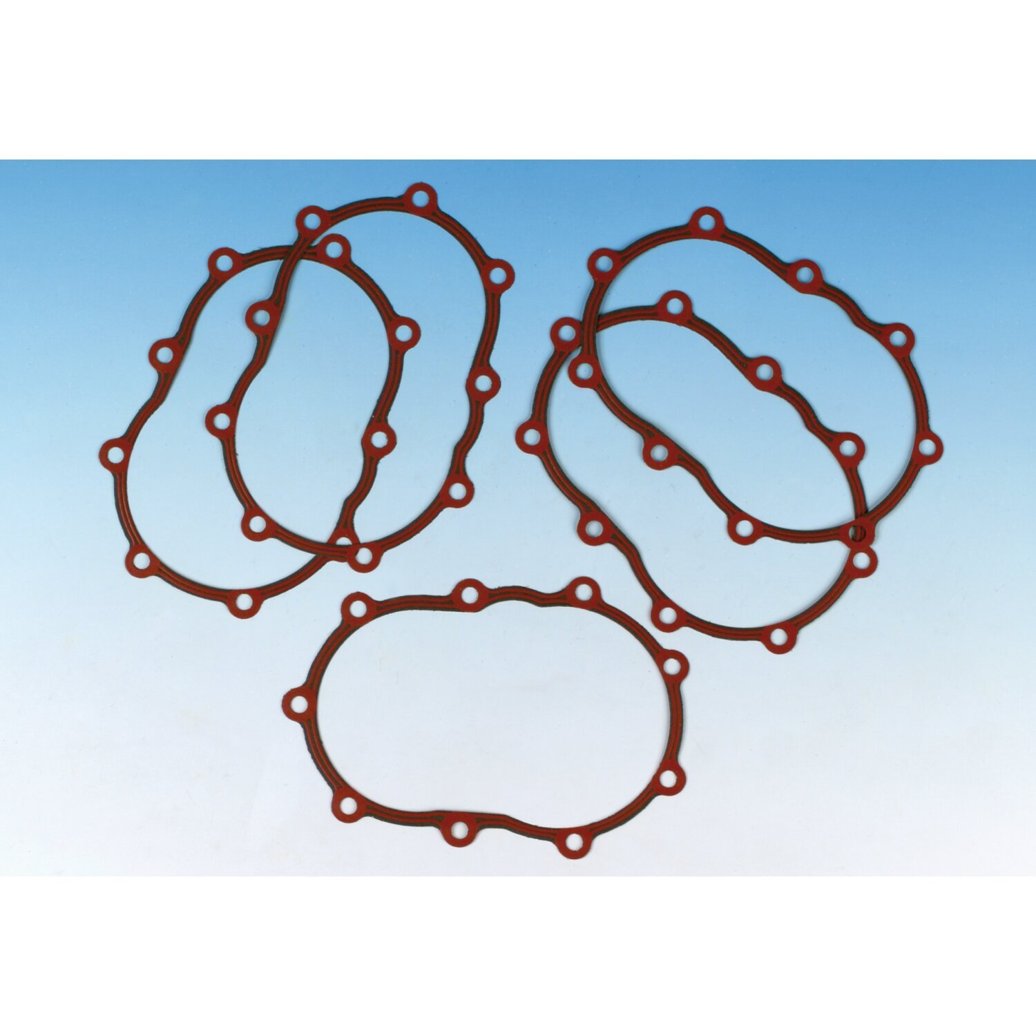 James, gasket transmission end cover. Paper/silicone