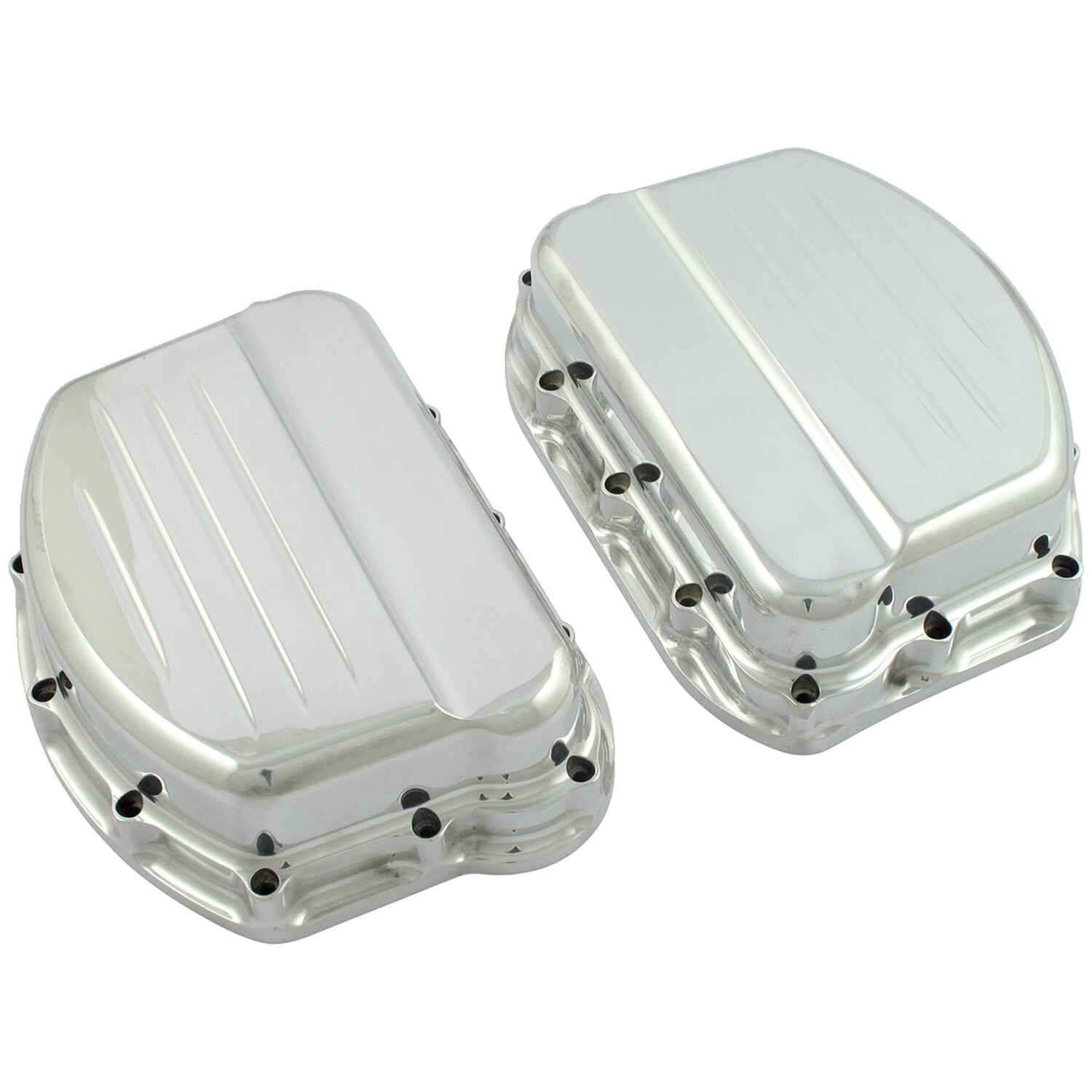 Paughco, Rocker covers. custom style aluminum, Polished