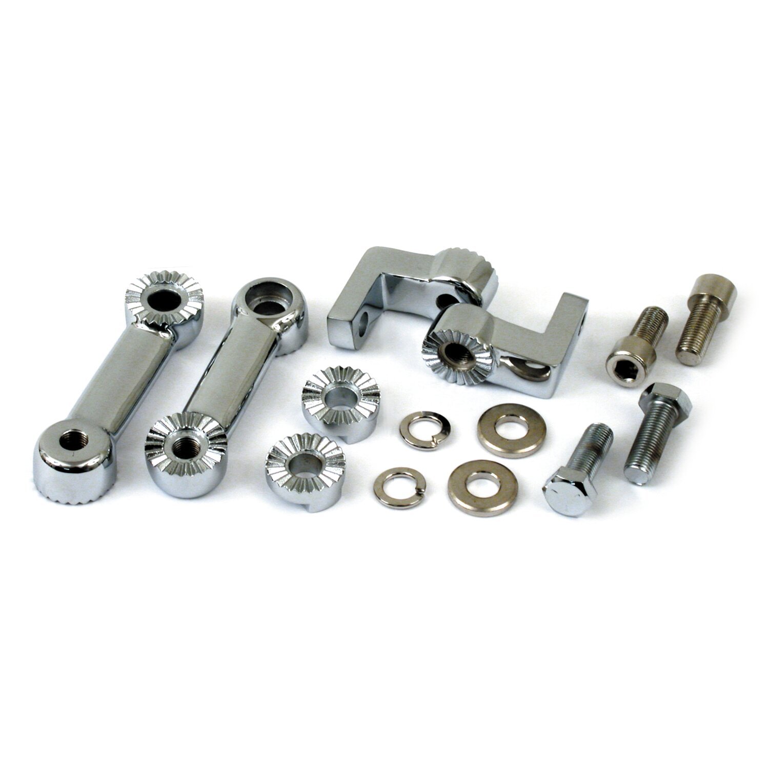 Adjustable oval floorboard kit. dampers